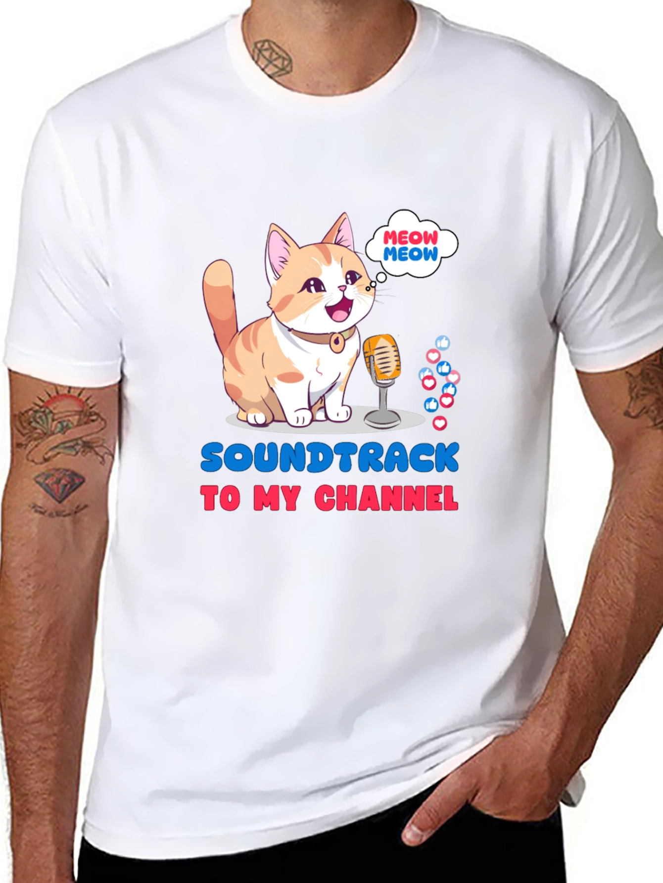 Soundtrack to My Channel T-Shirt