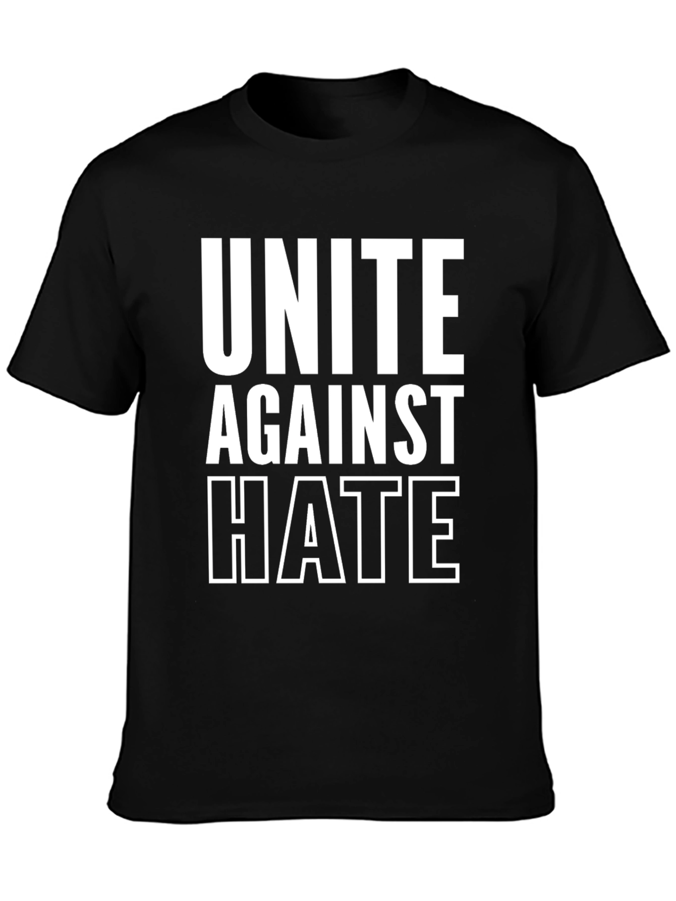 Unite Against Hate Graphic T-Shirt