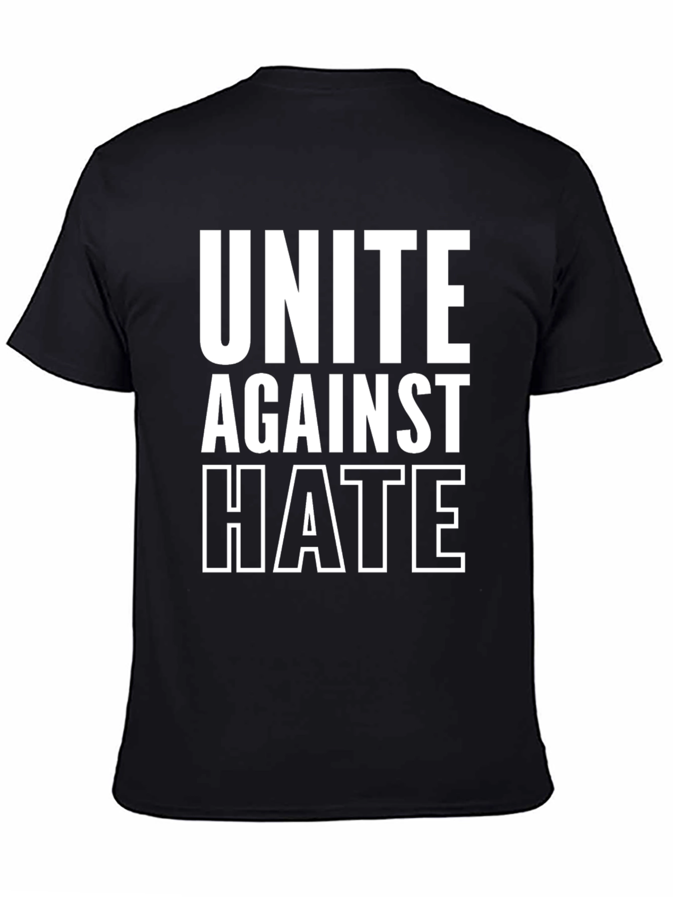 Unite Against Hate Graphic T-Shirt