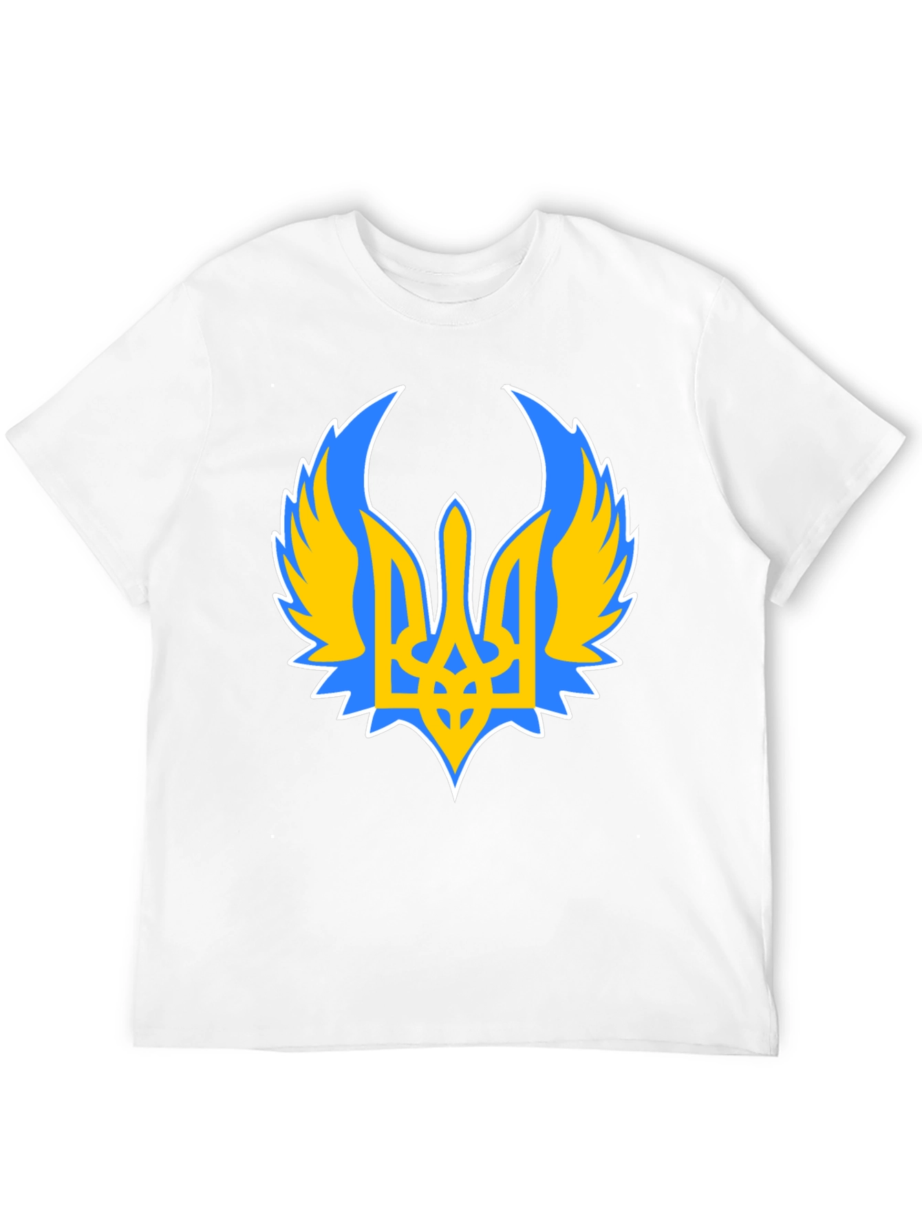 Ukraine Coat of Arms Black T-Shirt