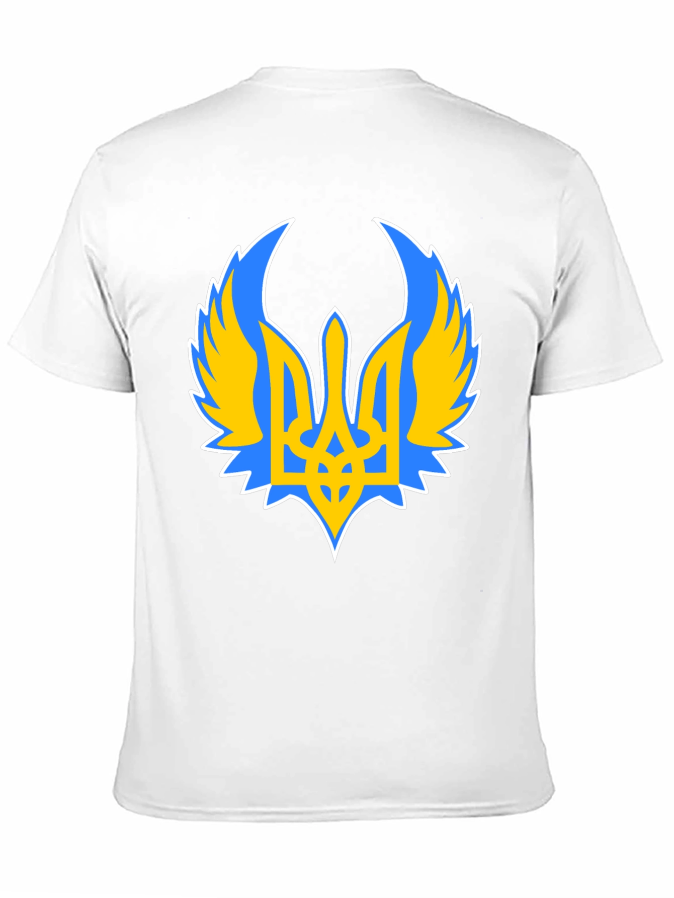 Ukraine Coat of Arms Black T-Shirt