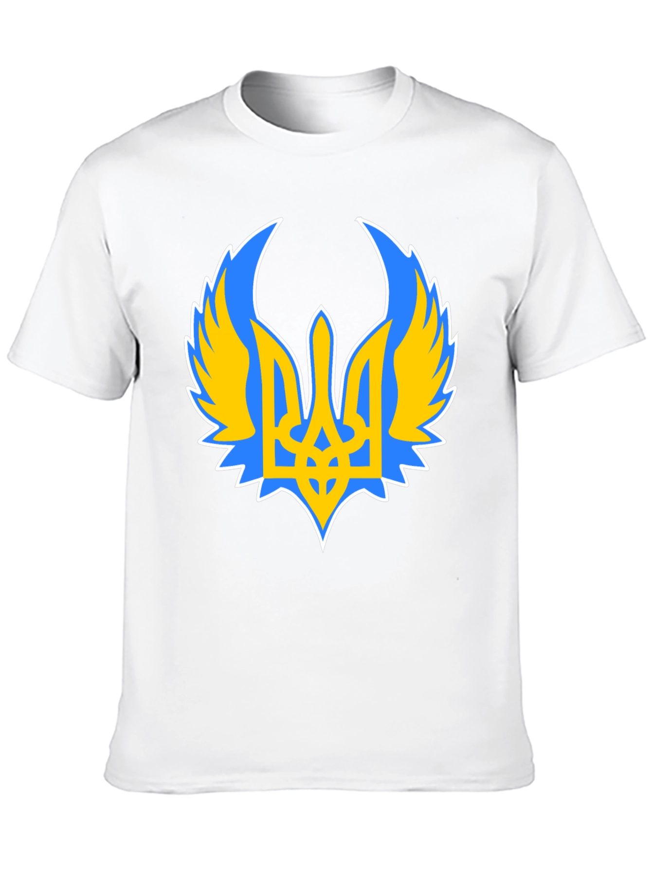 Ukraine Coat of Arms Black T-Shirt