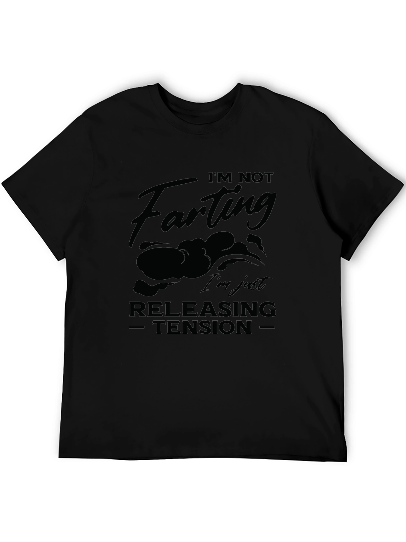 Funny Releasing Tension Graphic Tee