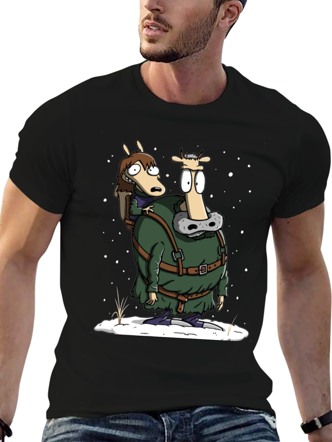 Rockos Modern Life Cartoon T-Shirt
