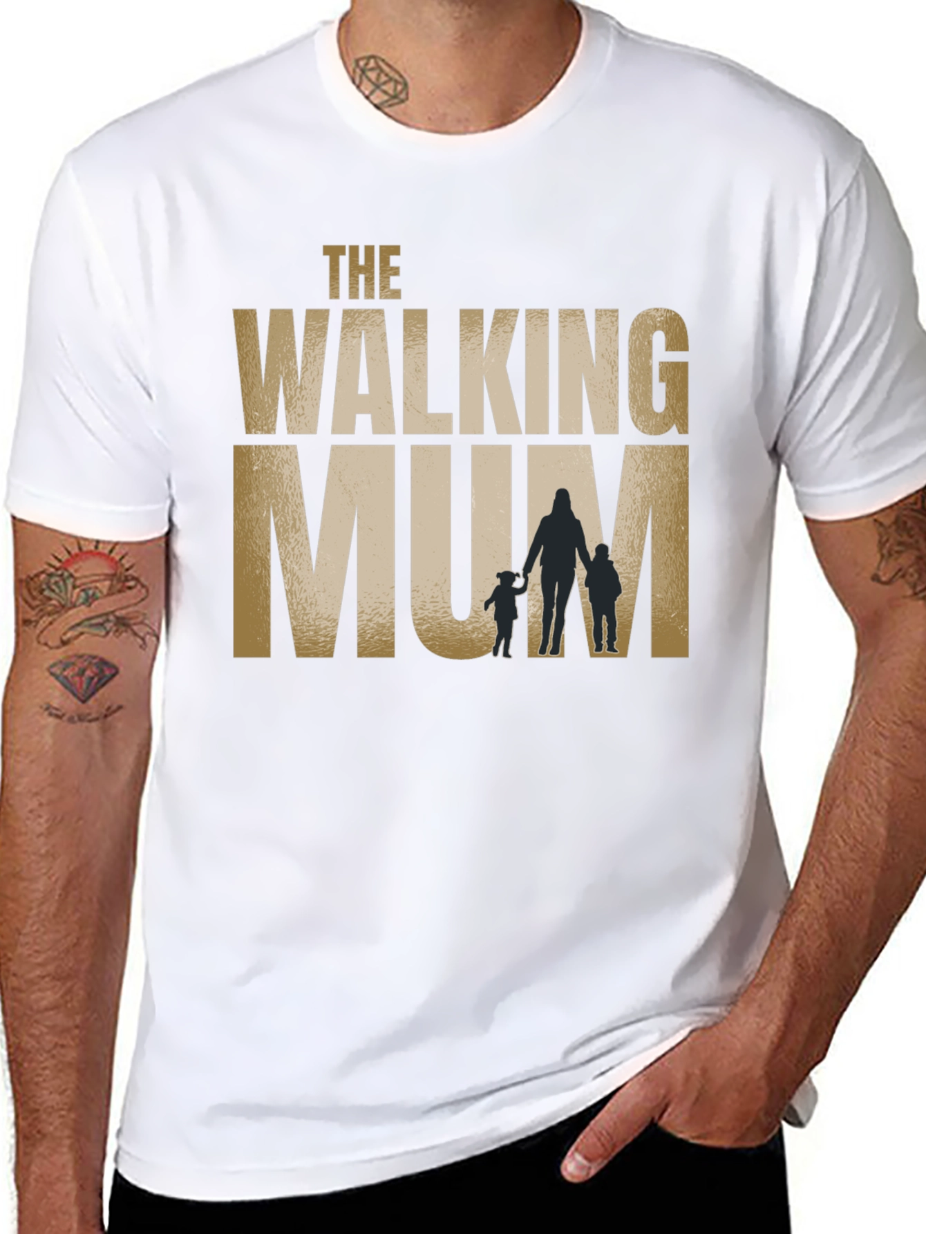 The Walking Mum Graphic T-Shirt