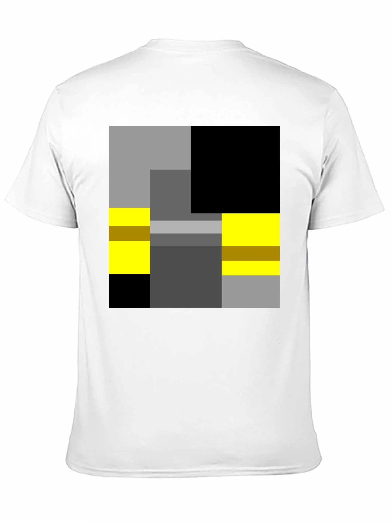 Abstract Geometric Block T-Shirt