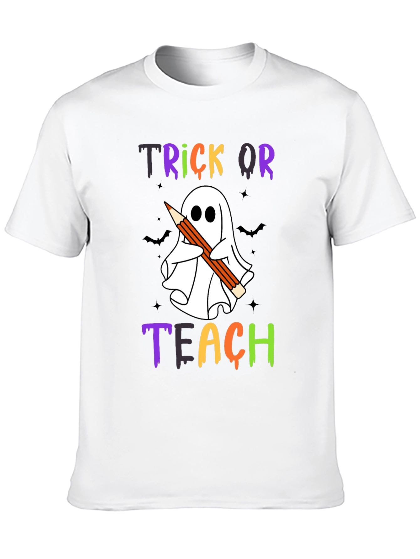 Trick or Teach Ghost T-Shirt