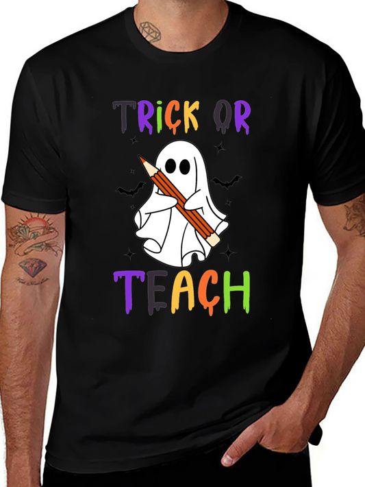 Trick or Teach Ghost T-Shirt