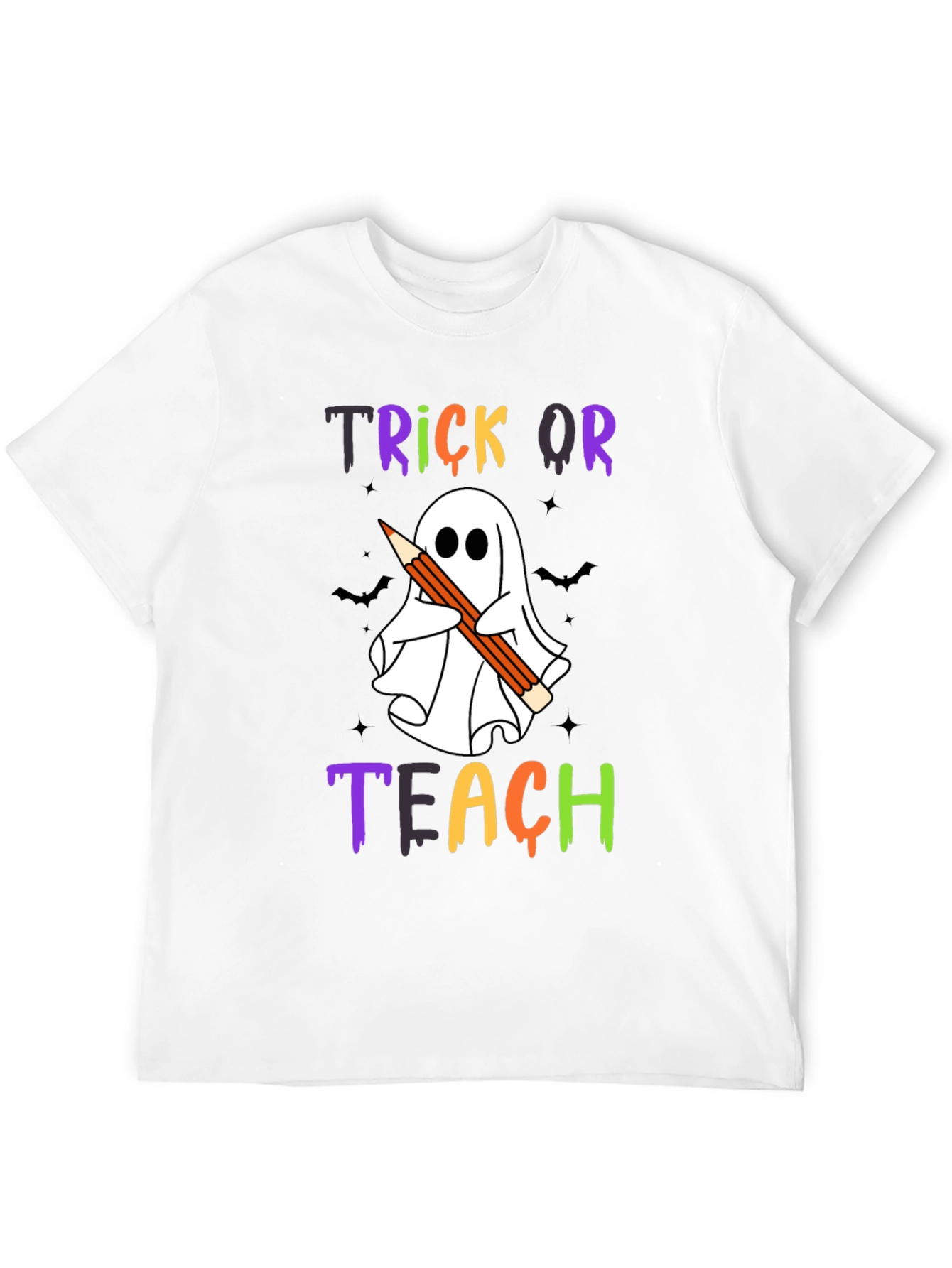 Trick or Teach Ghost T-Shirt