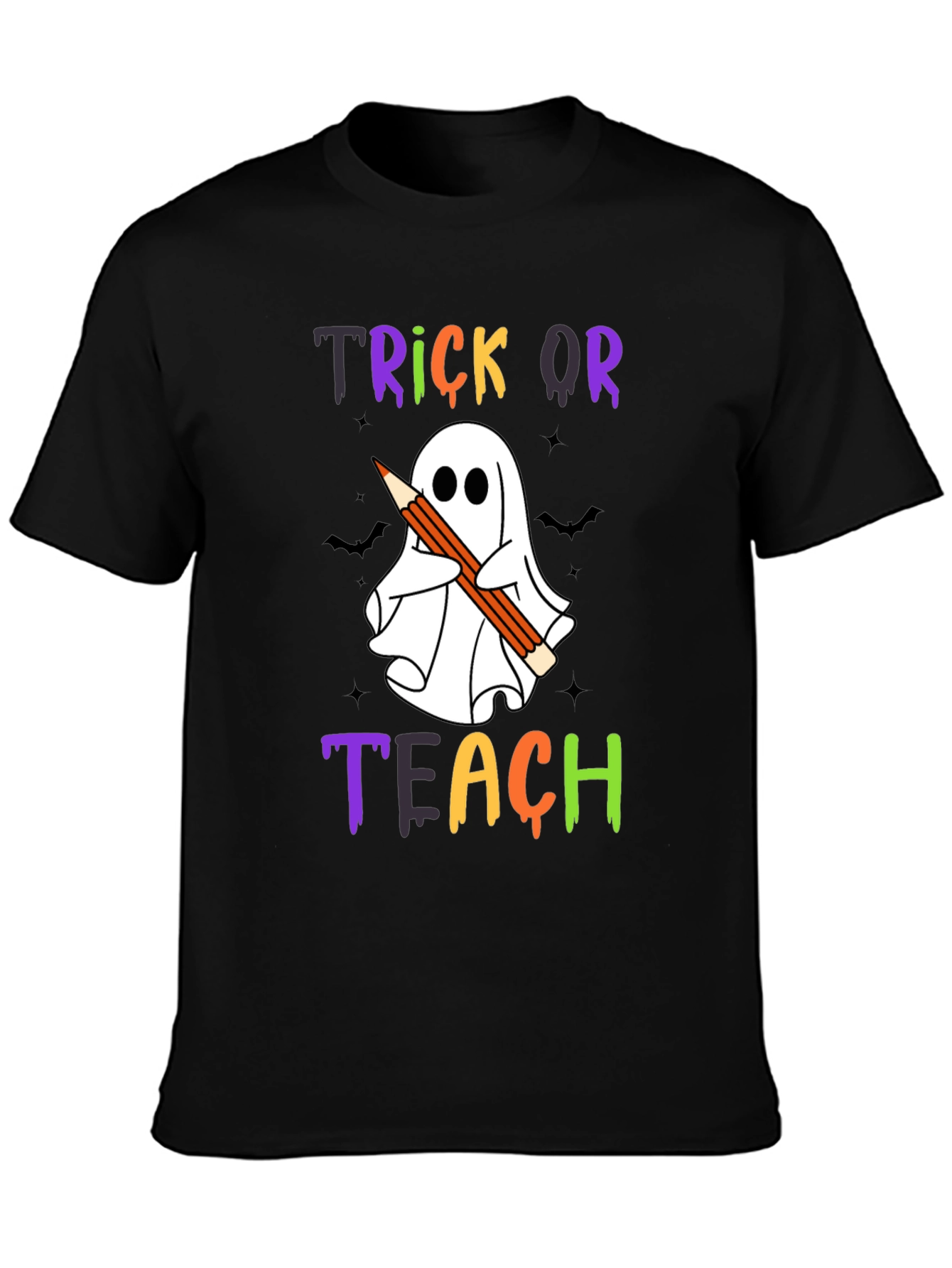 Trick or Teach Ghost T-Shirt