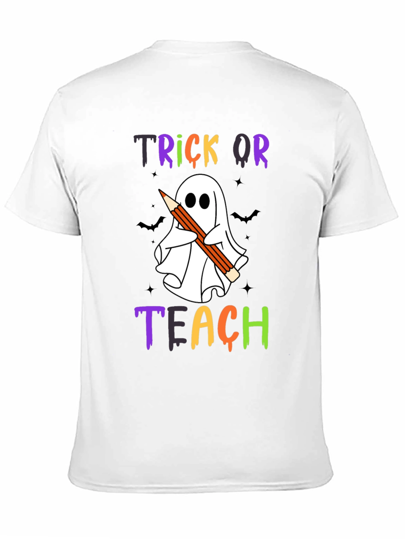 Trick or Teach Ghost T-Shirt