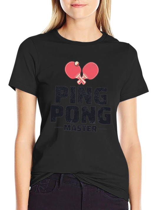 Ping Pong Master T-Shirt - Table Tennis Fan Apparel