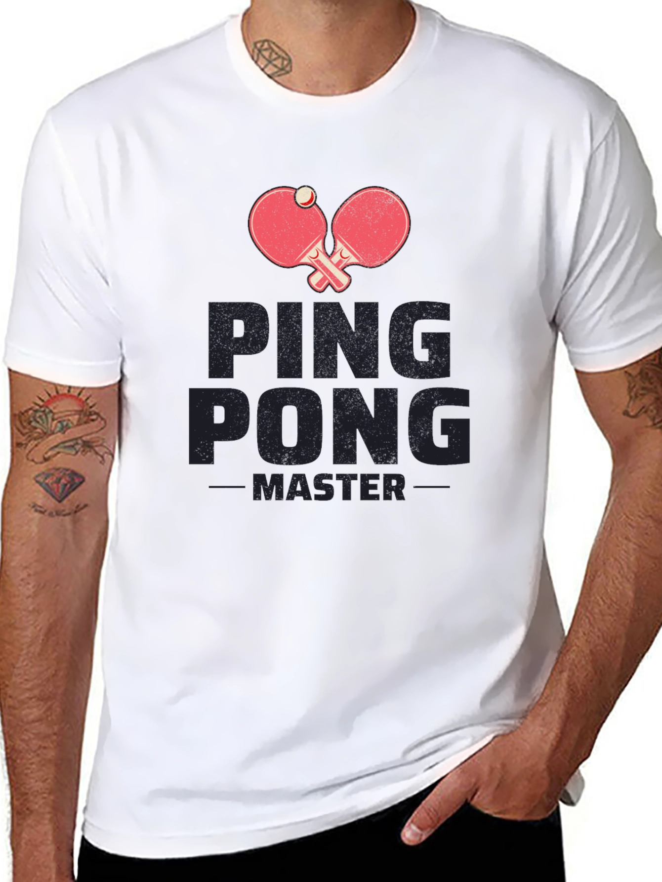 Ping Pong Master T-Shirt - Table Tennis Fan Apparel