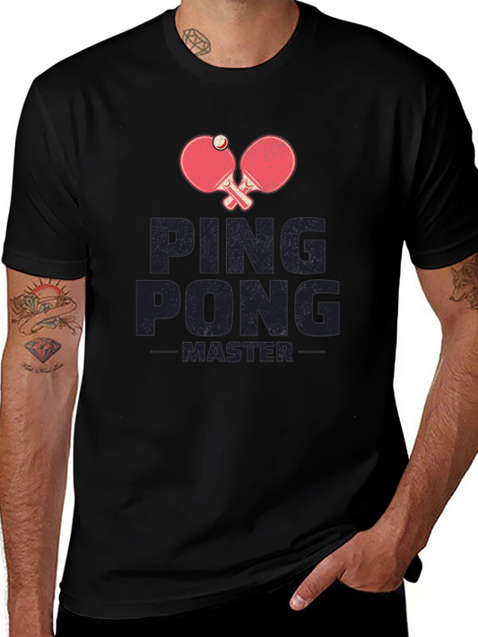 Ping Pong Master T-Shirt - Table Tennis Fan Apparel