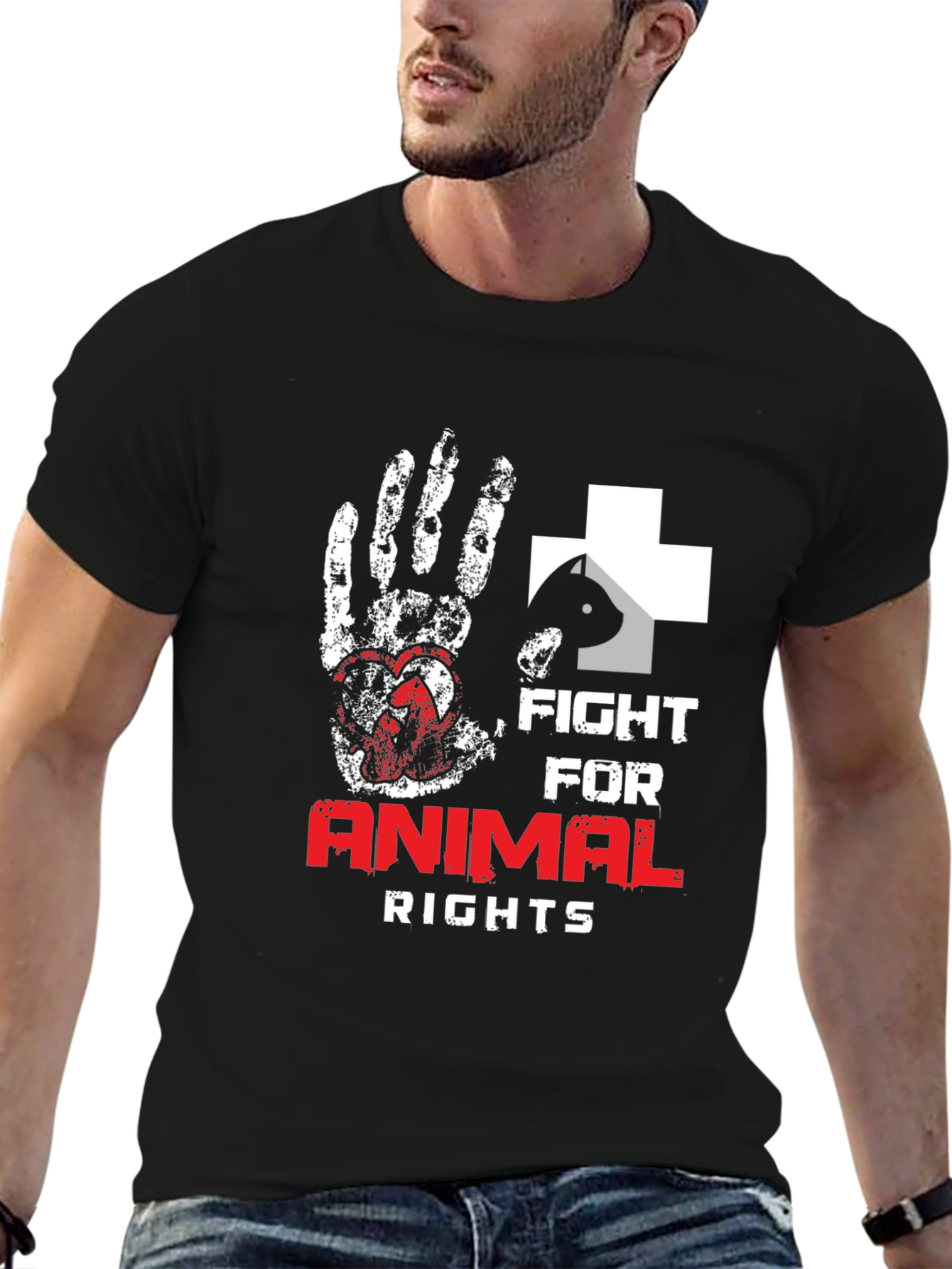 Animal Rights T-Shirt - Fight for Animals
