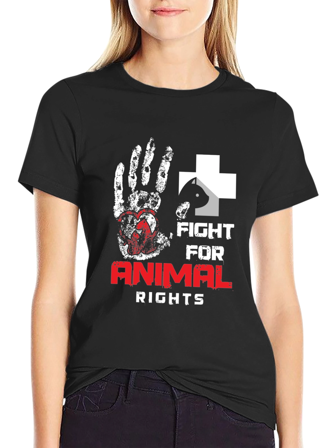 Animal Rights T-Shirt - Fight for Animals