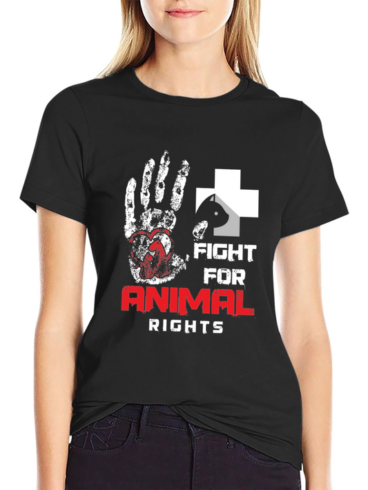 Animal Rights T-Shirt - Fight for Animals