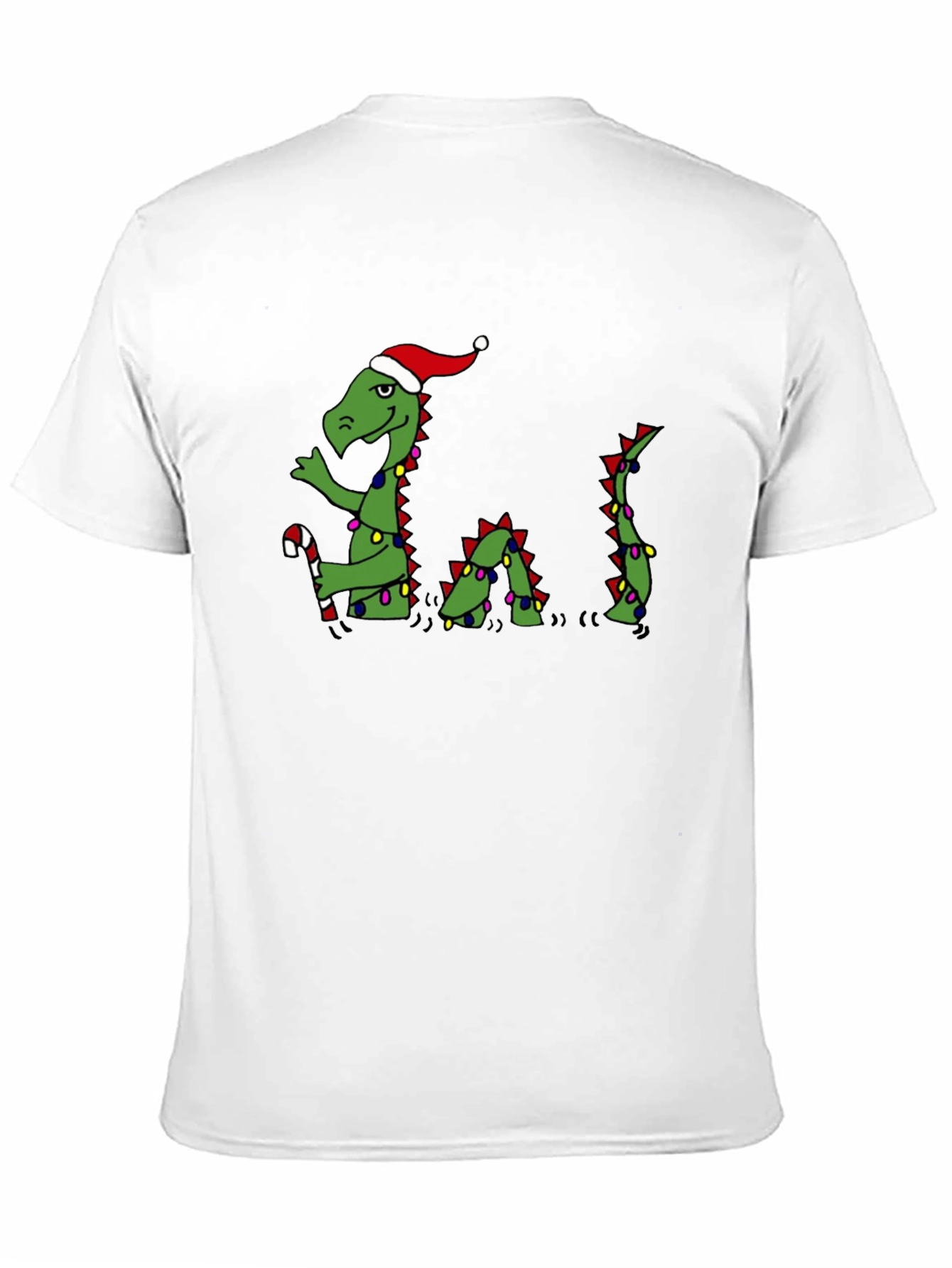 Festive Dino Christmas T-Shirt
