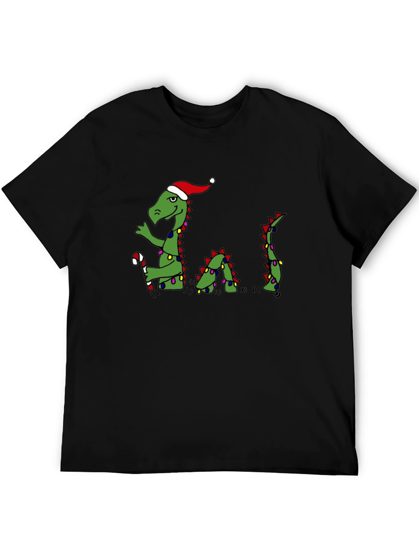 Festive Dino Christmas T-Shirt