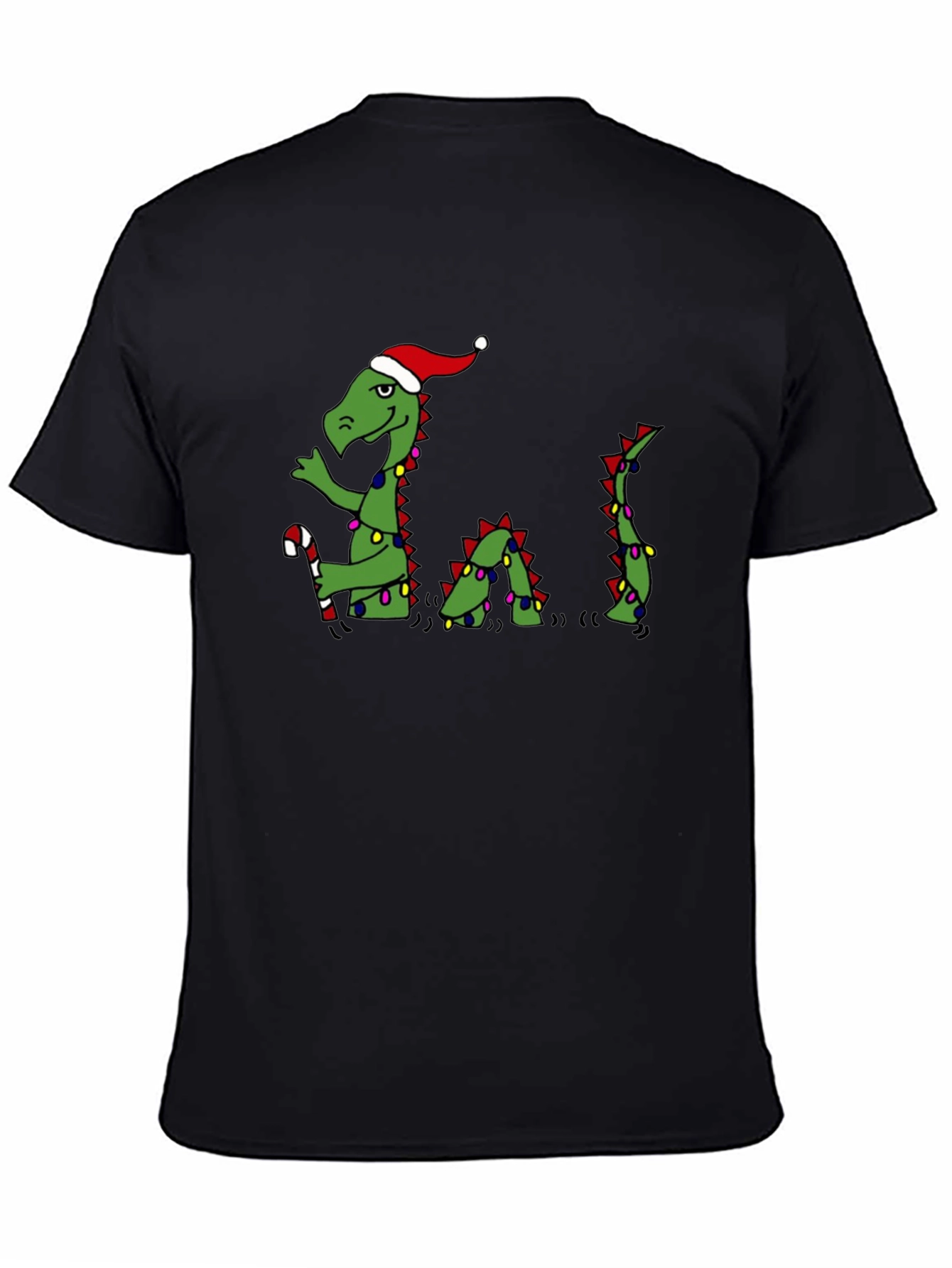 Festive Dino Christmas T-Shirt