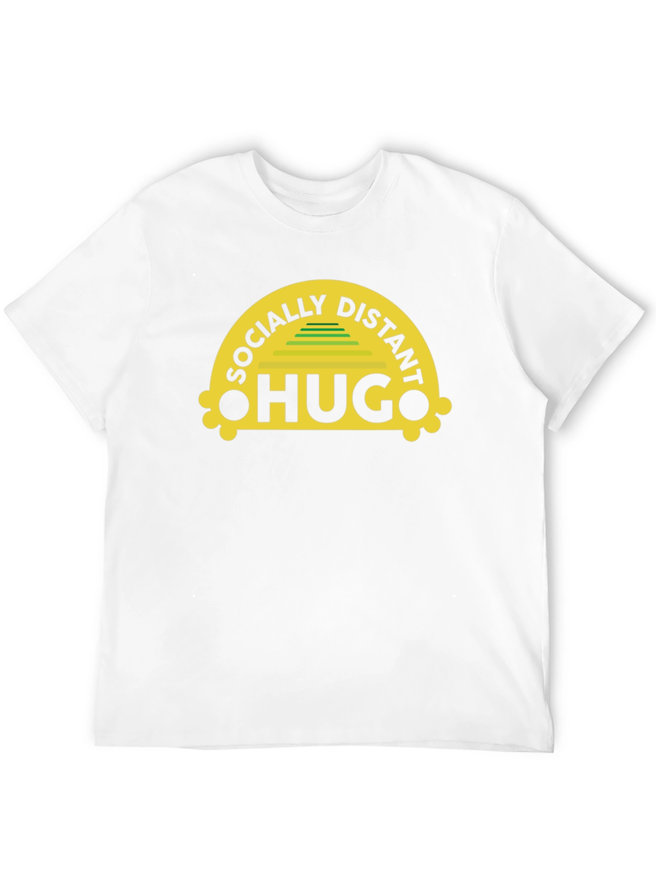 Socially Distant Hugs T-Shirt - Black