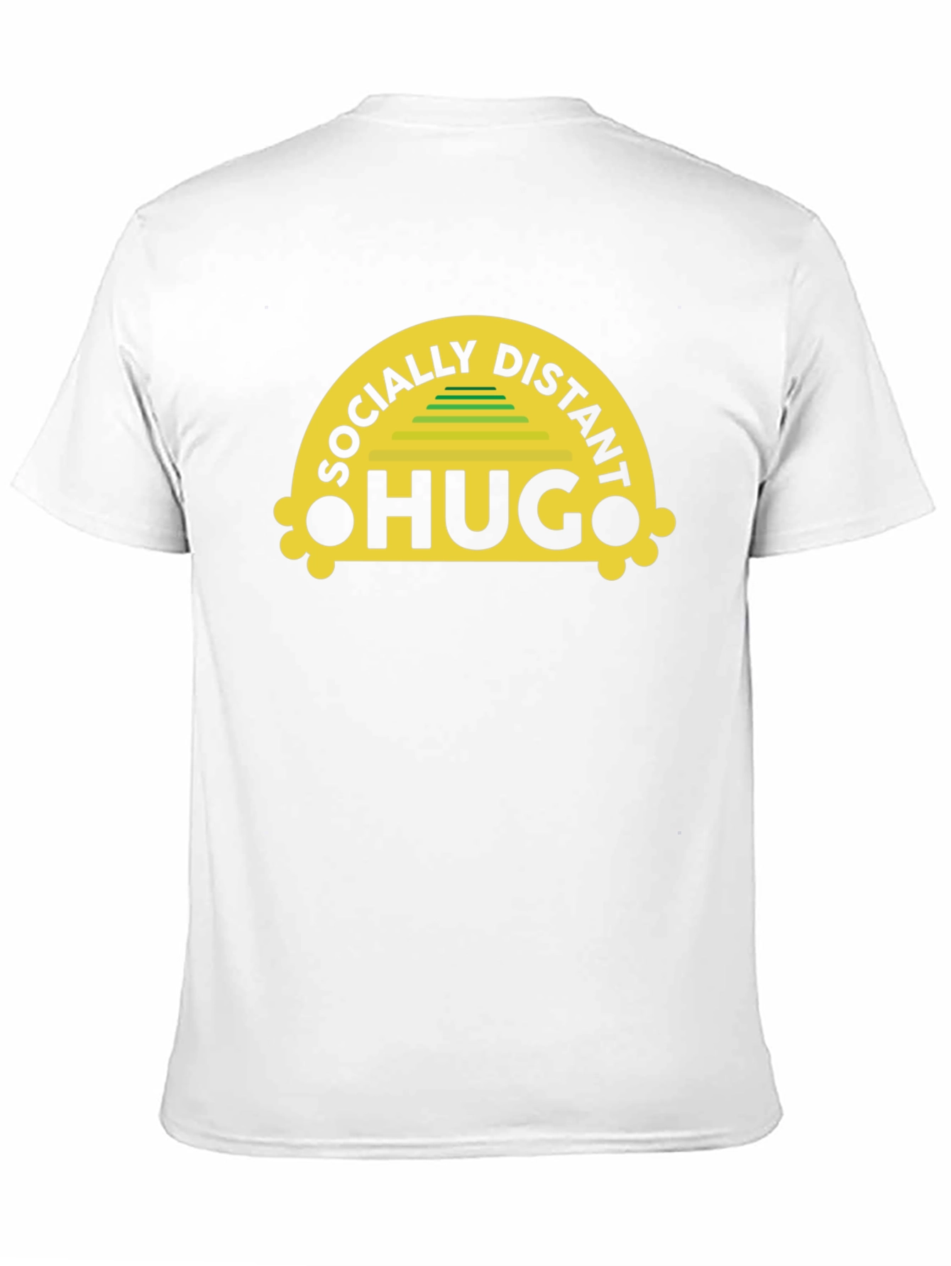 Socially Distant Hugs T-Shirt - Black
