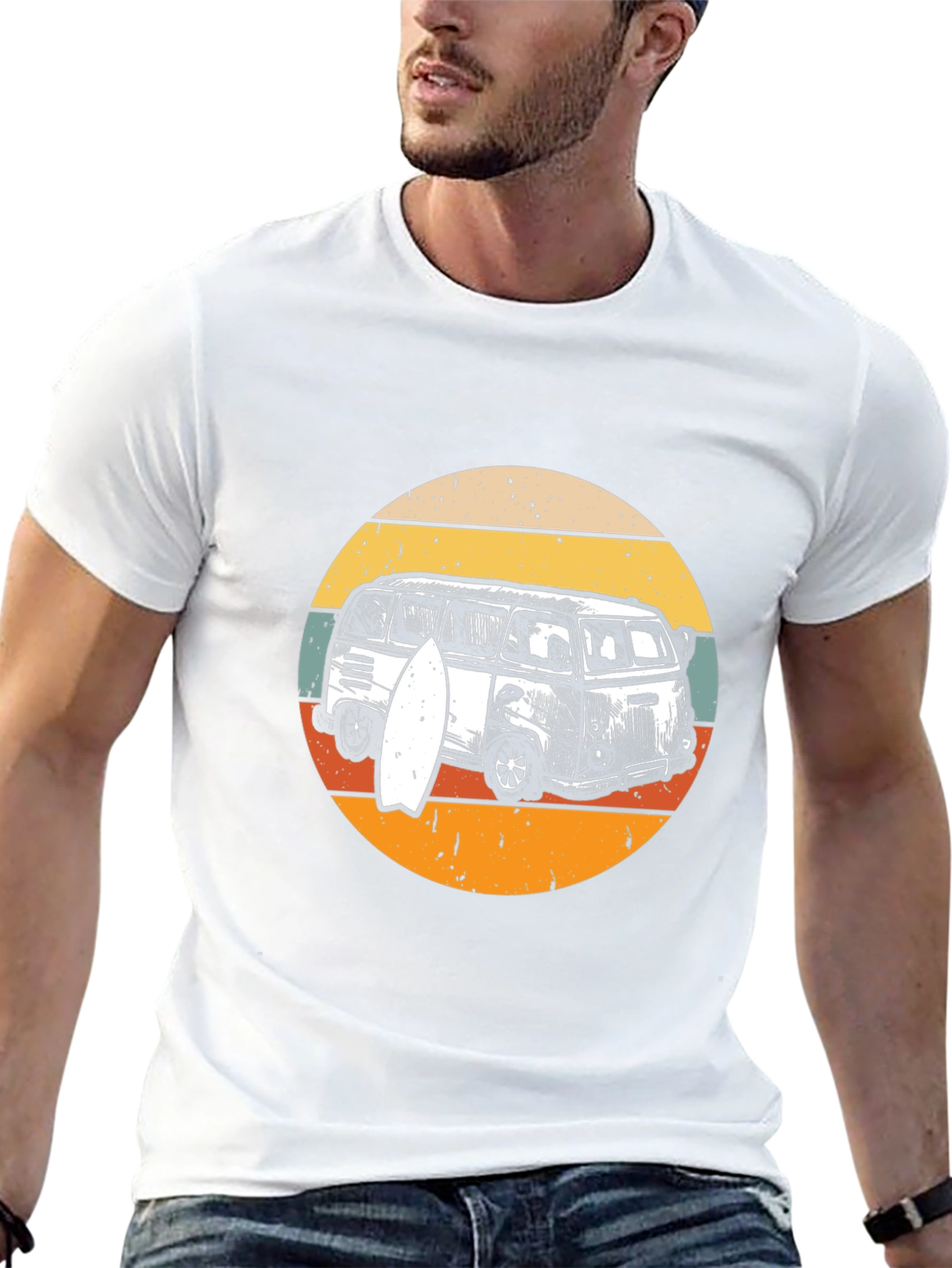 Retro Surf Van Graphic T-Shirt