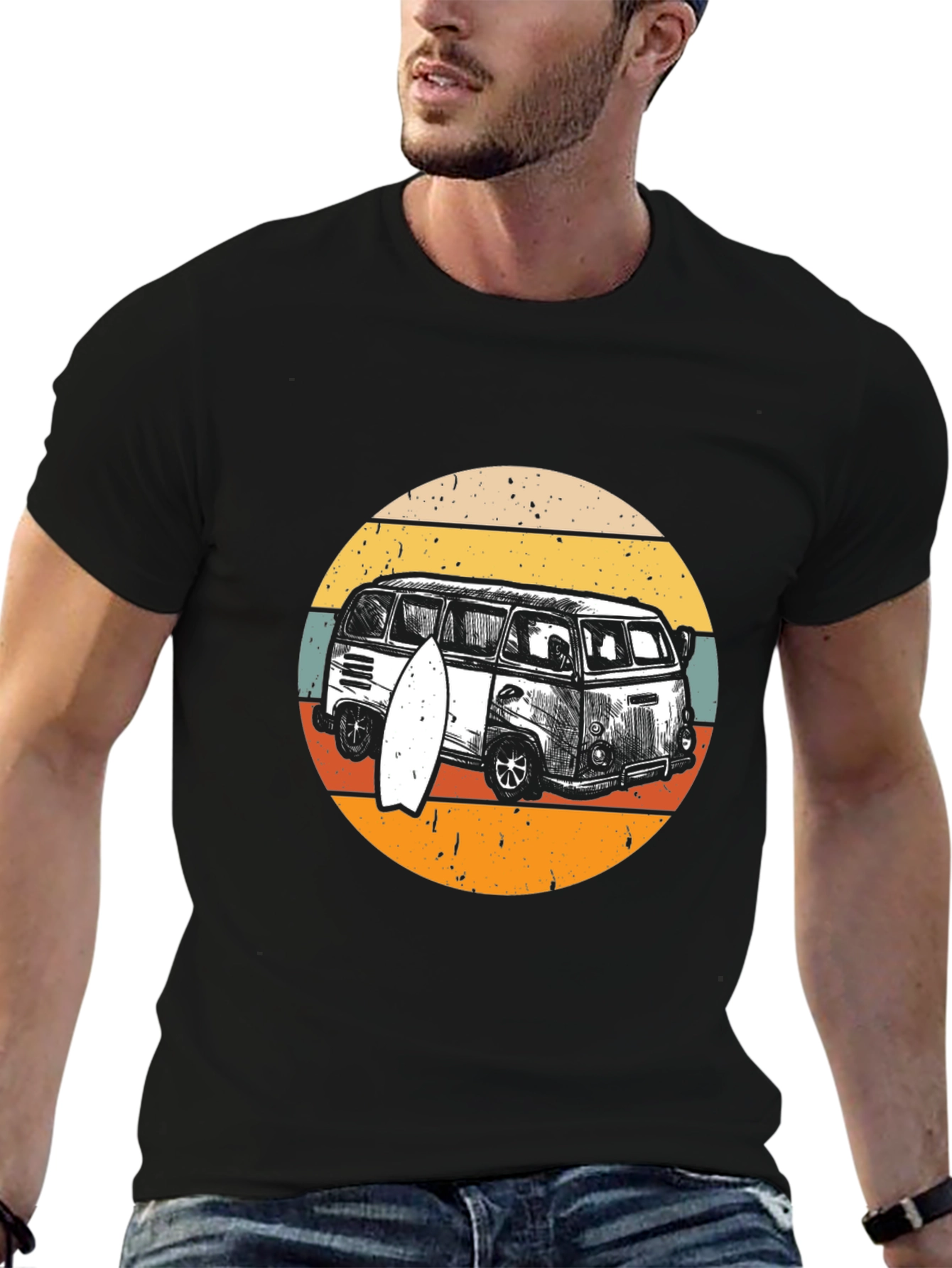 Retro Surf Van Graphic T-Shirt