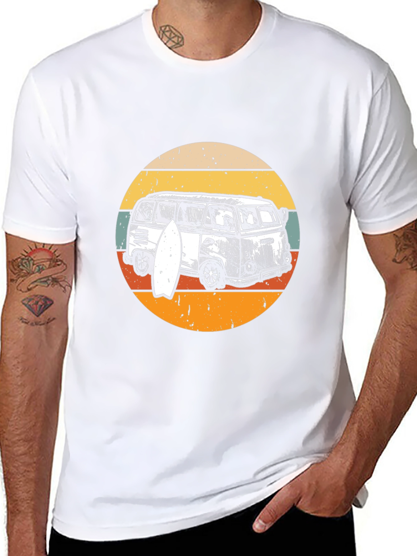 Retro Surf Van Graphic T-Shirt
