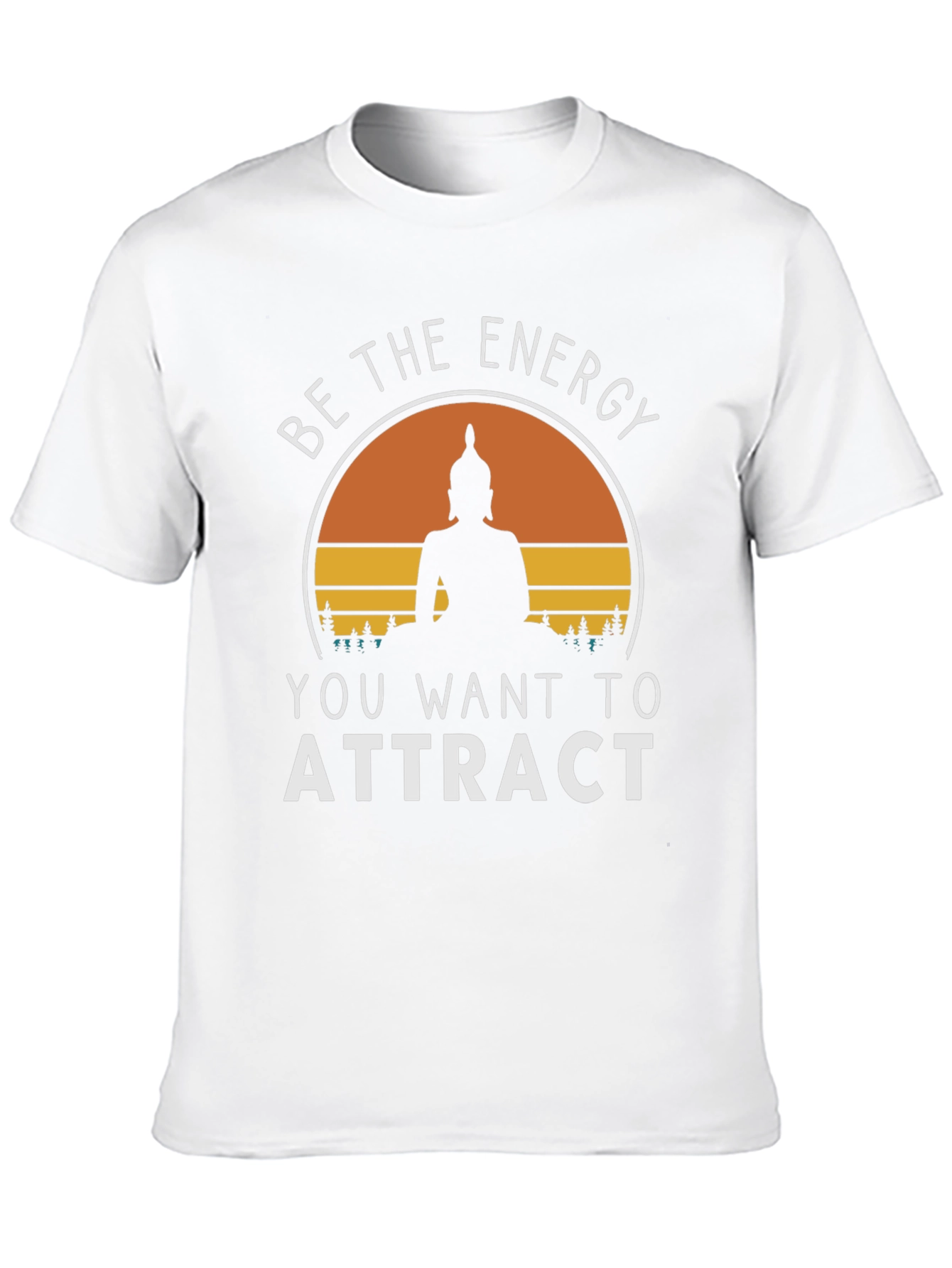 Be The Energy Buddha Graphic Tee