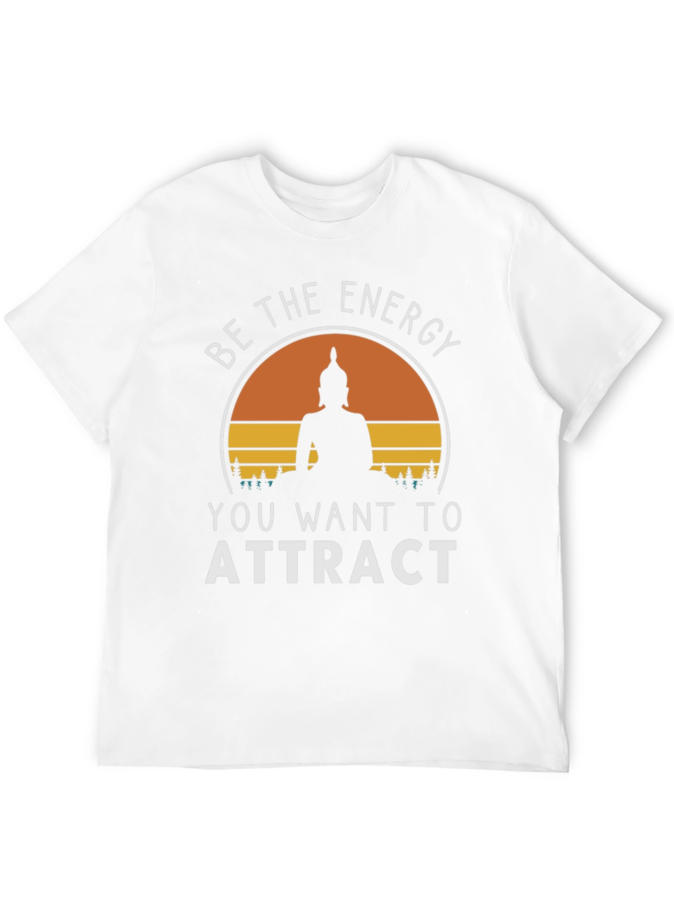 Be The Energy Buddha Graphic Tee