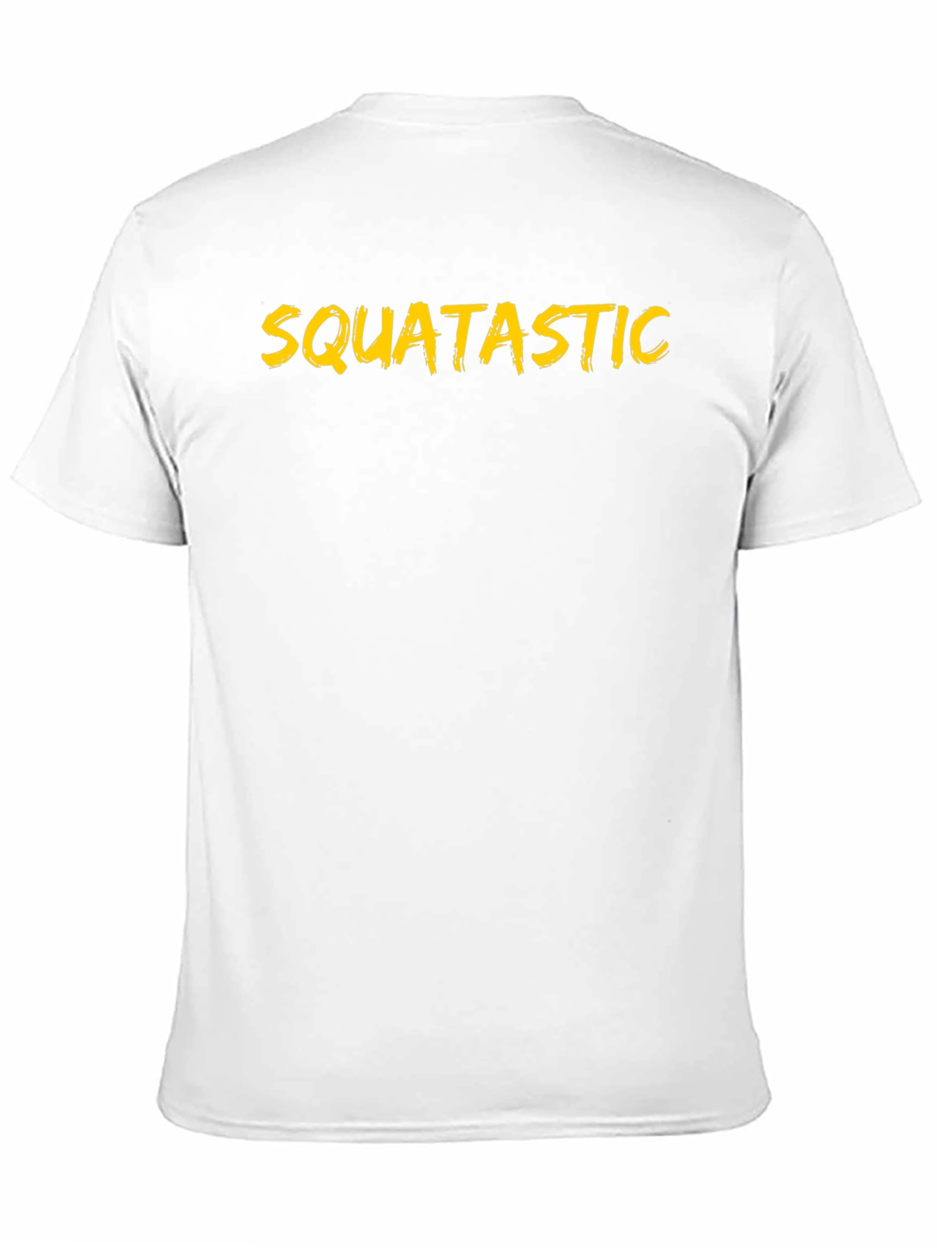 Squatastic Black Crew Neck T-Shirt