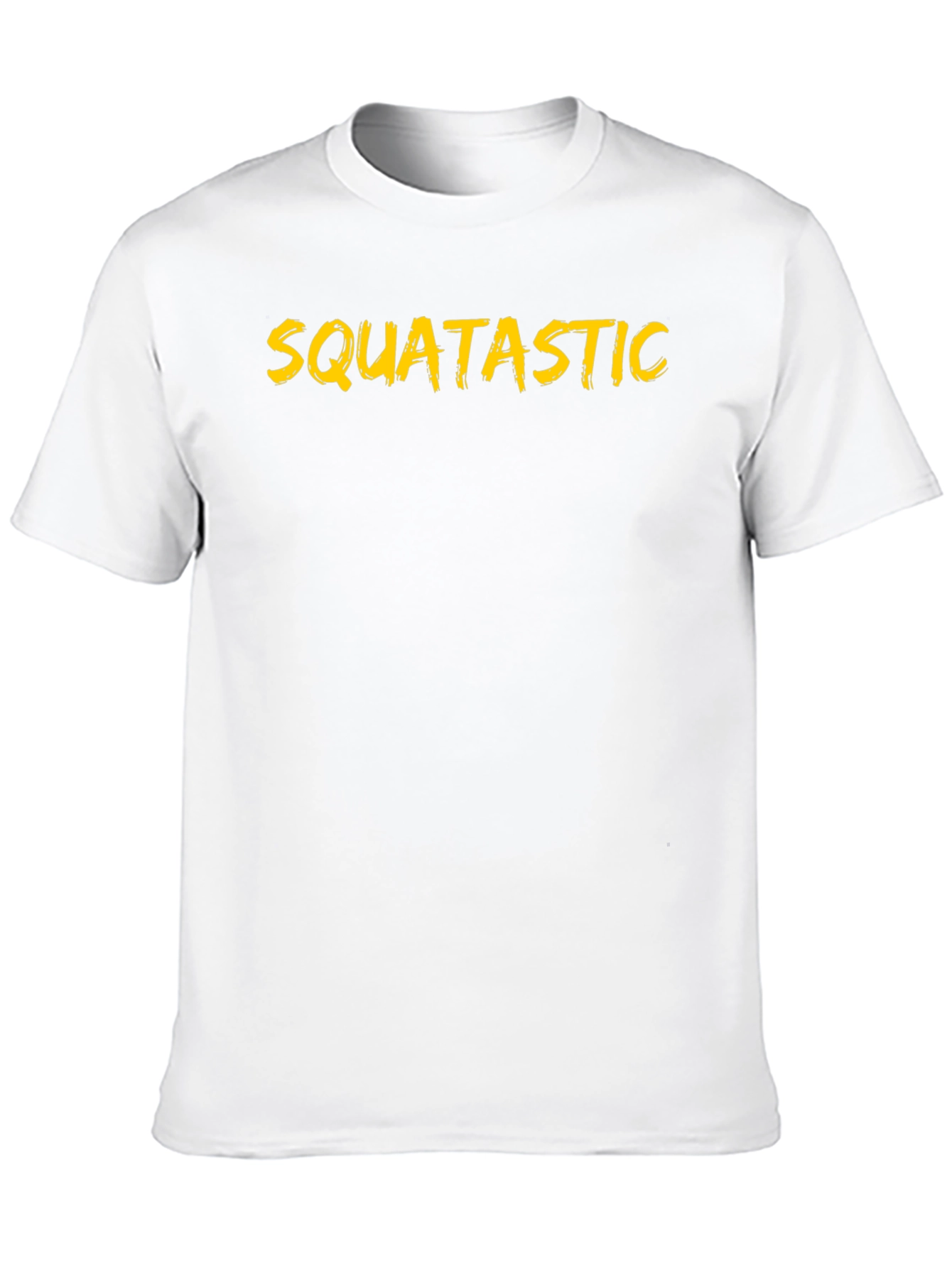 Squatastic Black Crew Neck T-Shirt