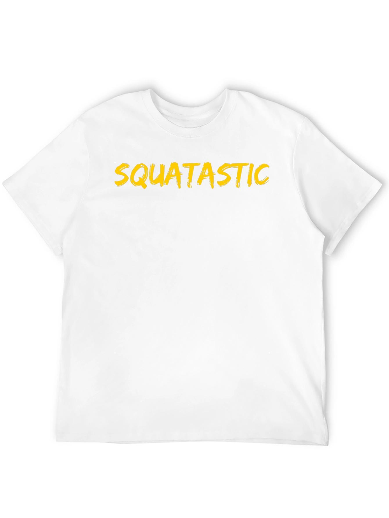 Squatastic Black Crew Neck T-Shirt