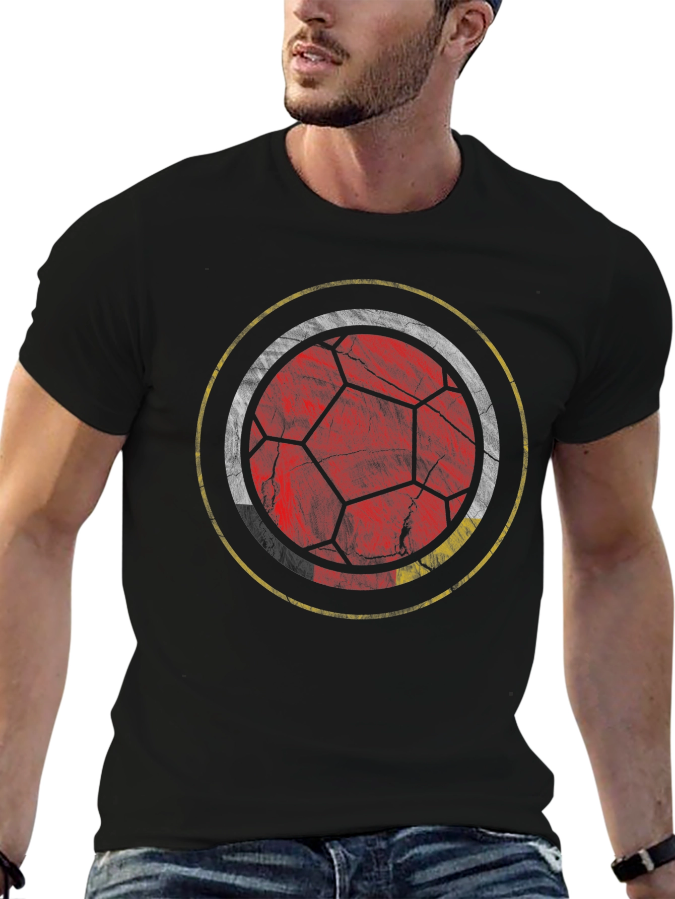 Belgium Flag Soccer T-Shirt
