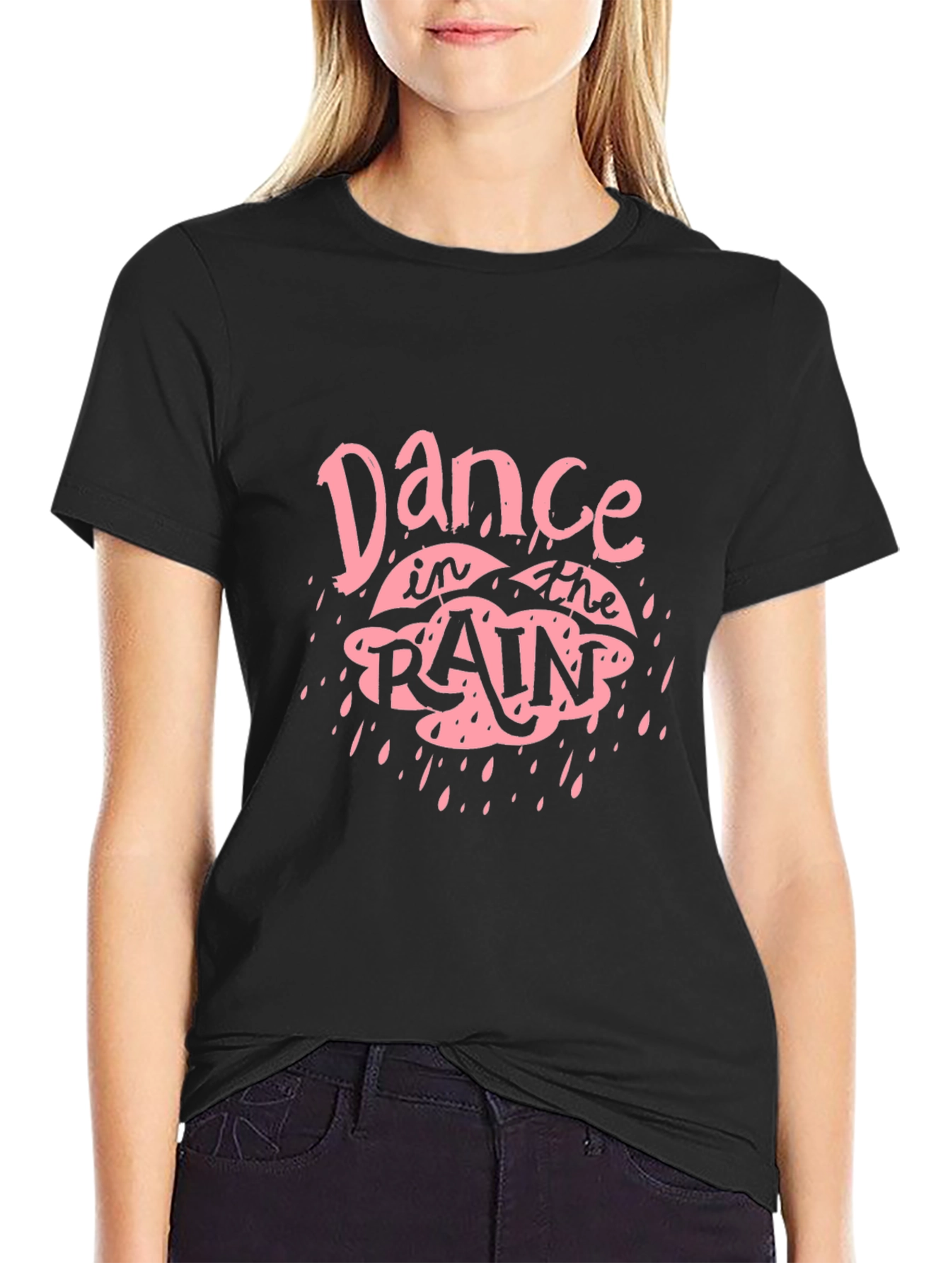Dance in the Rain Black T-Shirt