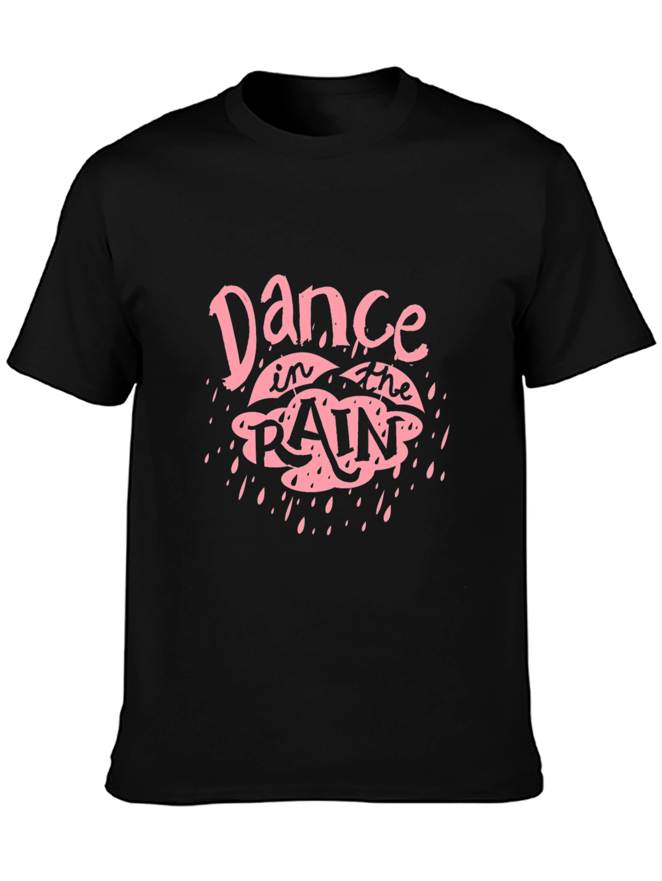 Dance in the Rain Black T-Shirt
