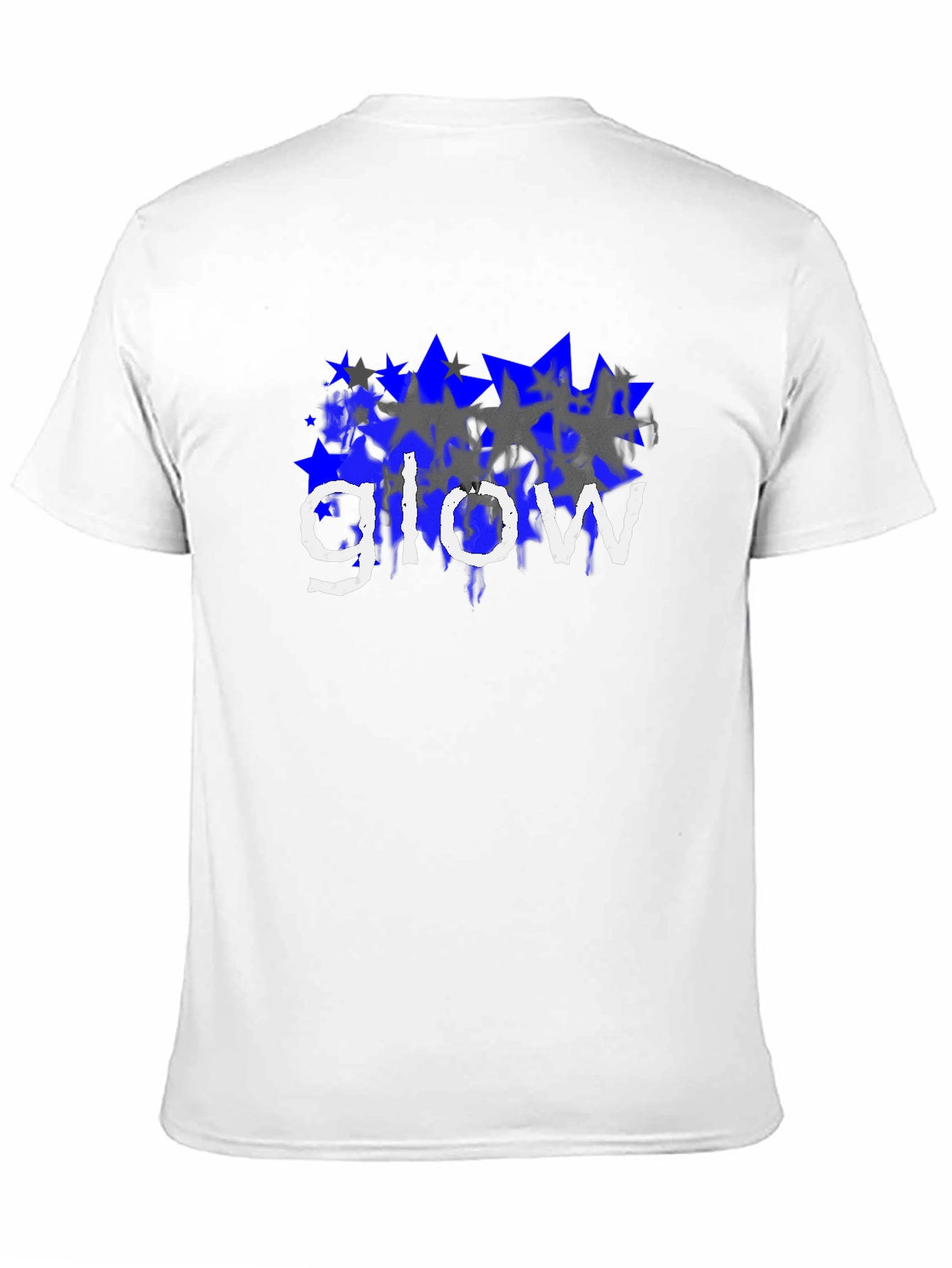 Glow Star Graphic T-Shirt - Black