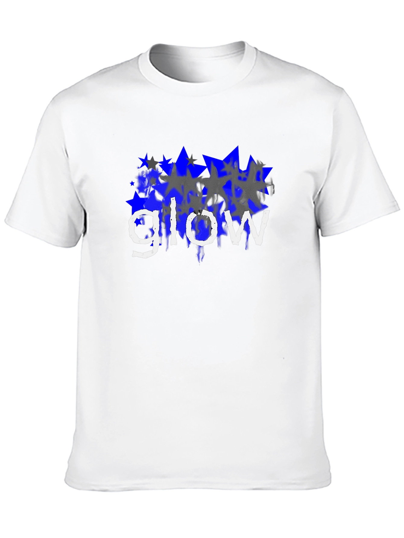 Glow Star Graphic T-Shirt - Black