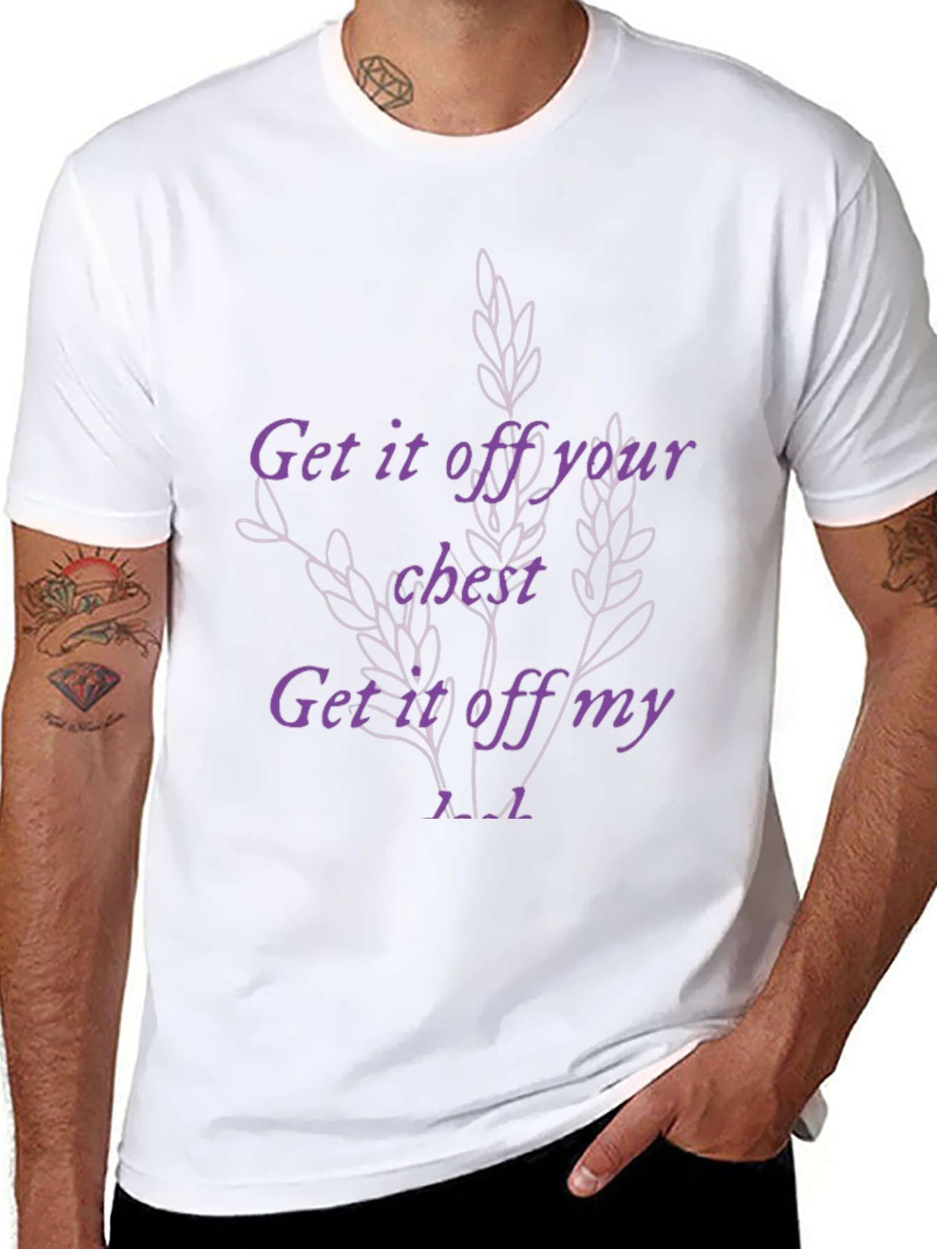 Get It Off Your Chest Graphic Tee