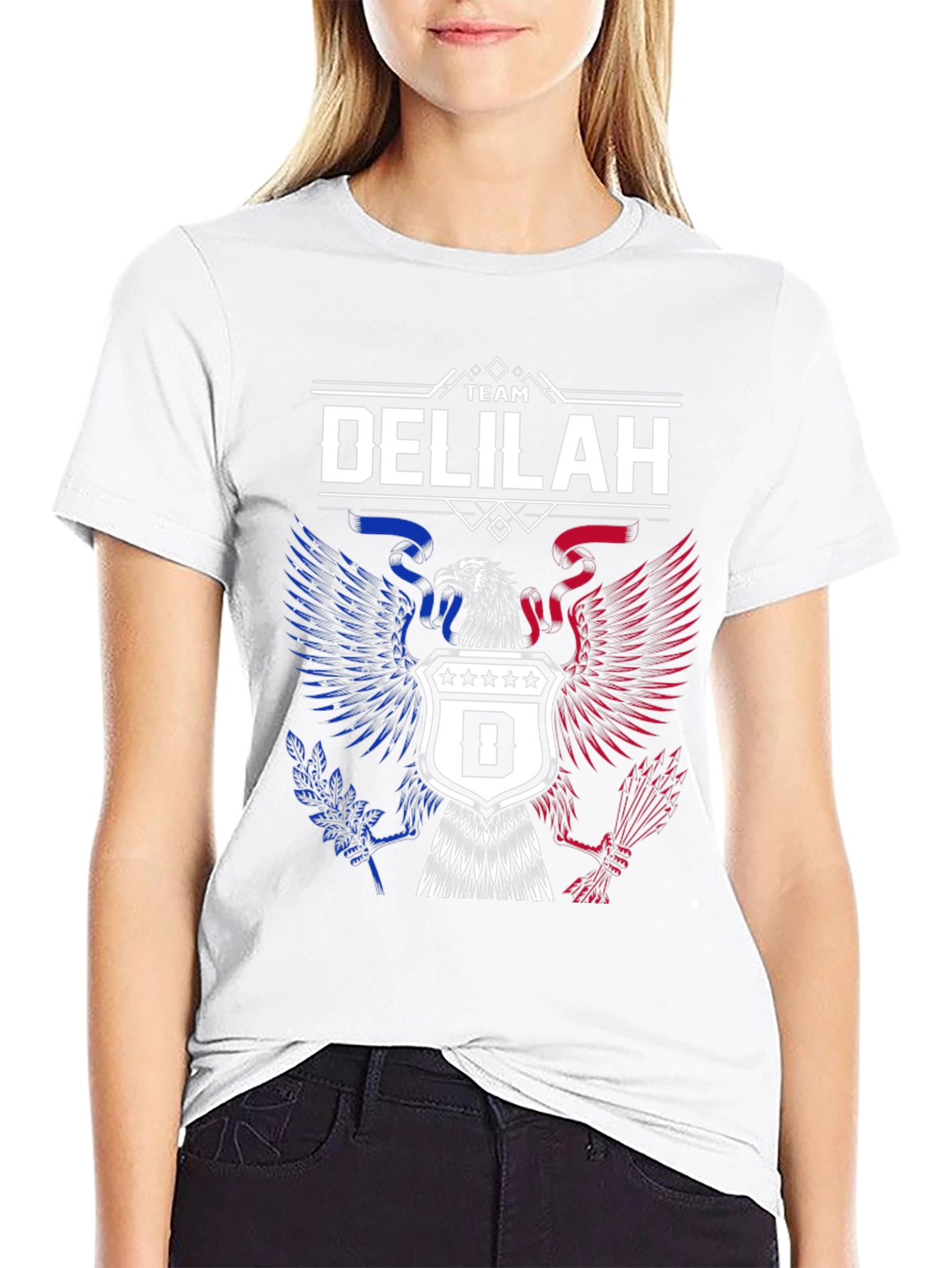 Team Delilah Eagle Patriotic T-Shirt