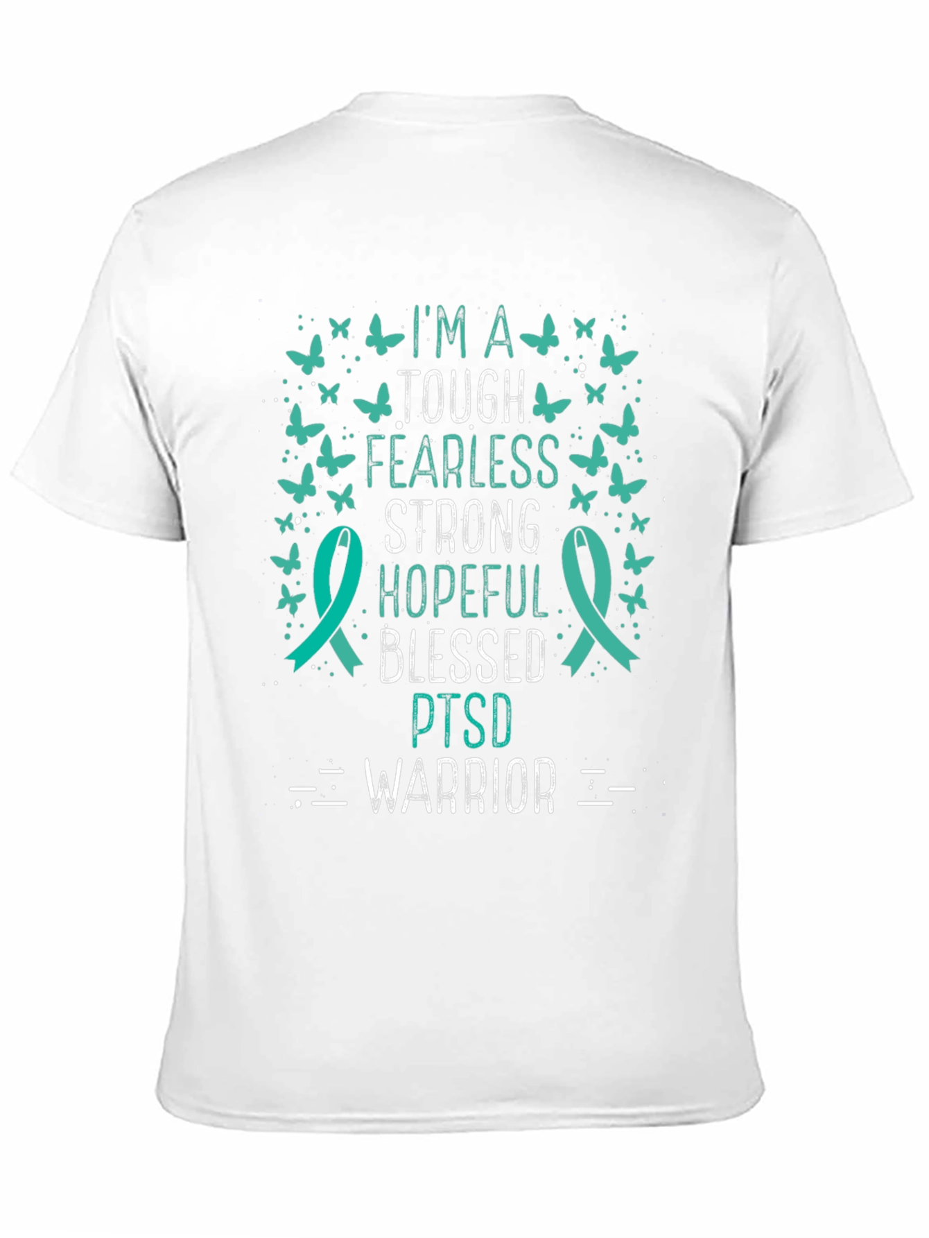 Im A Tough PTSD Warrior T-Shirt