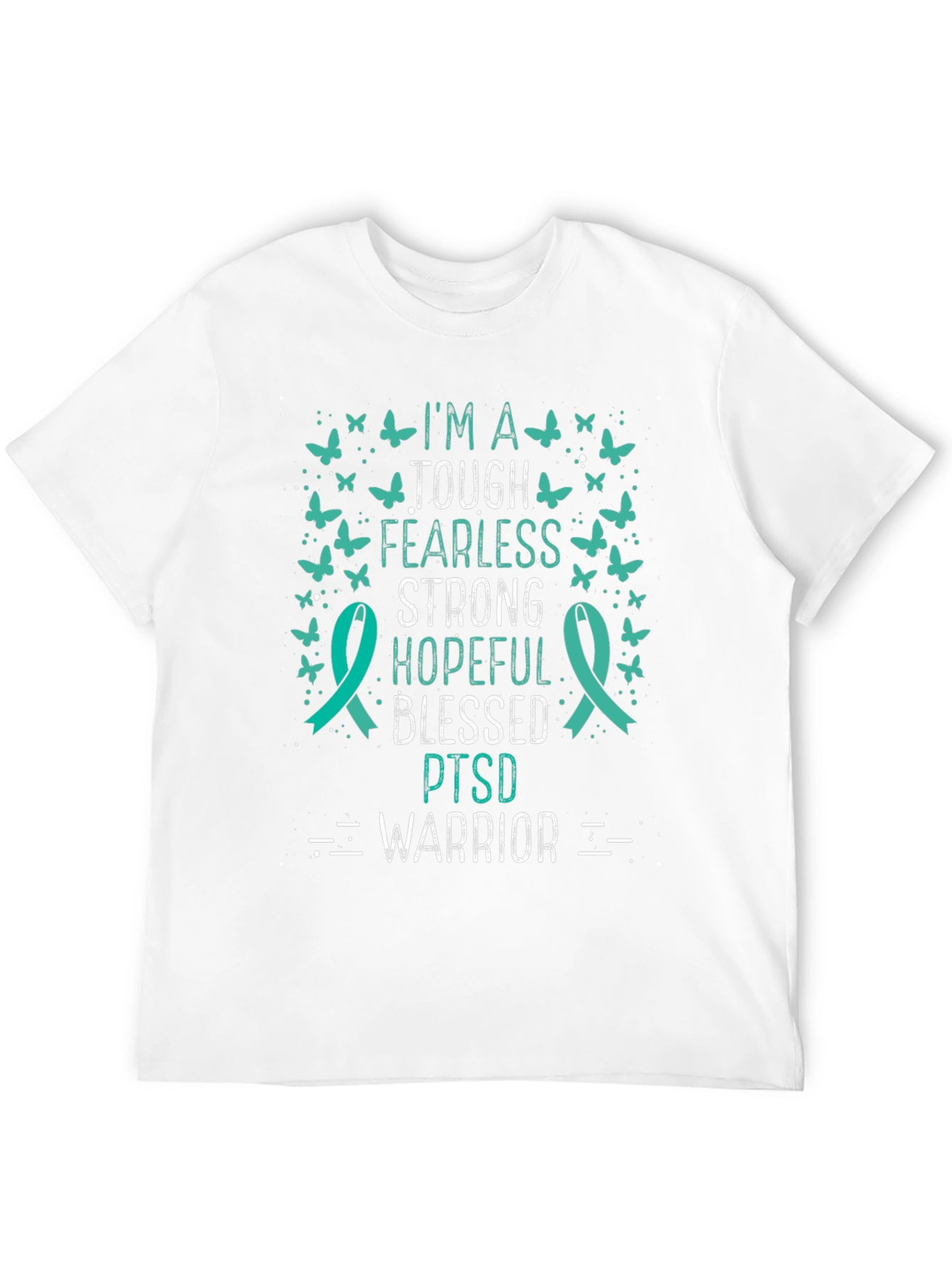 Im A Tough PTSD Warrior T-Shirt