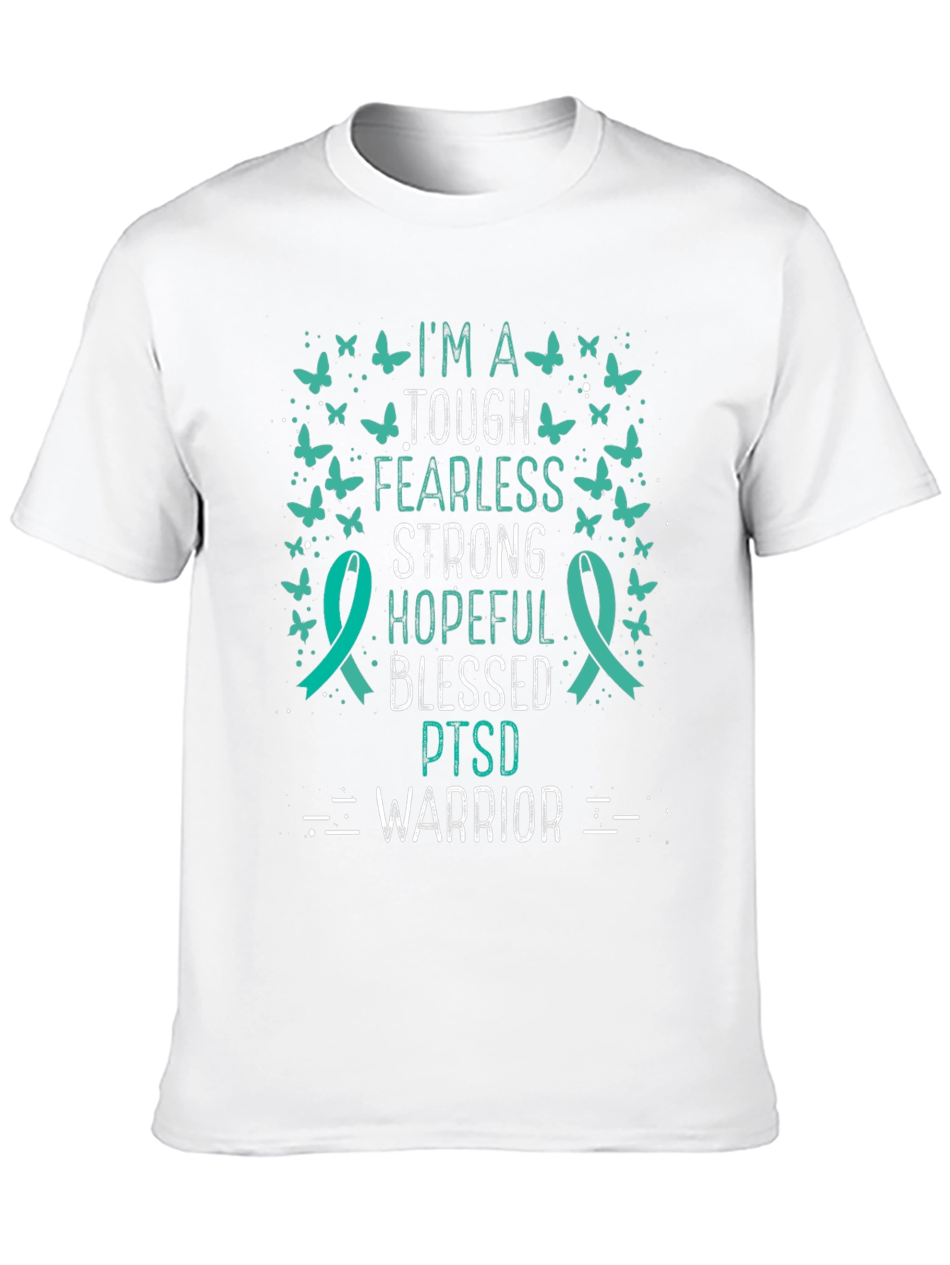 Im A Tough PTSD Warrior T-Shirt