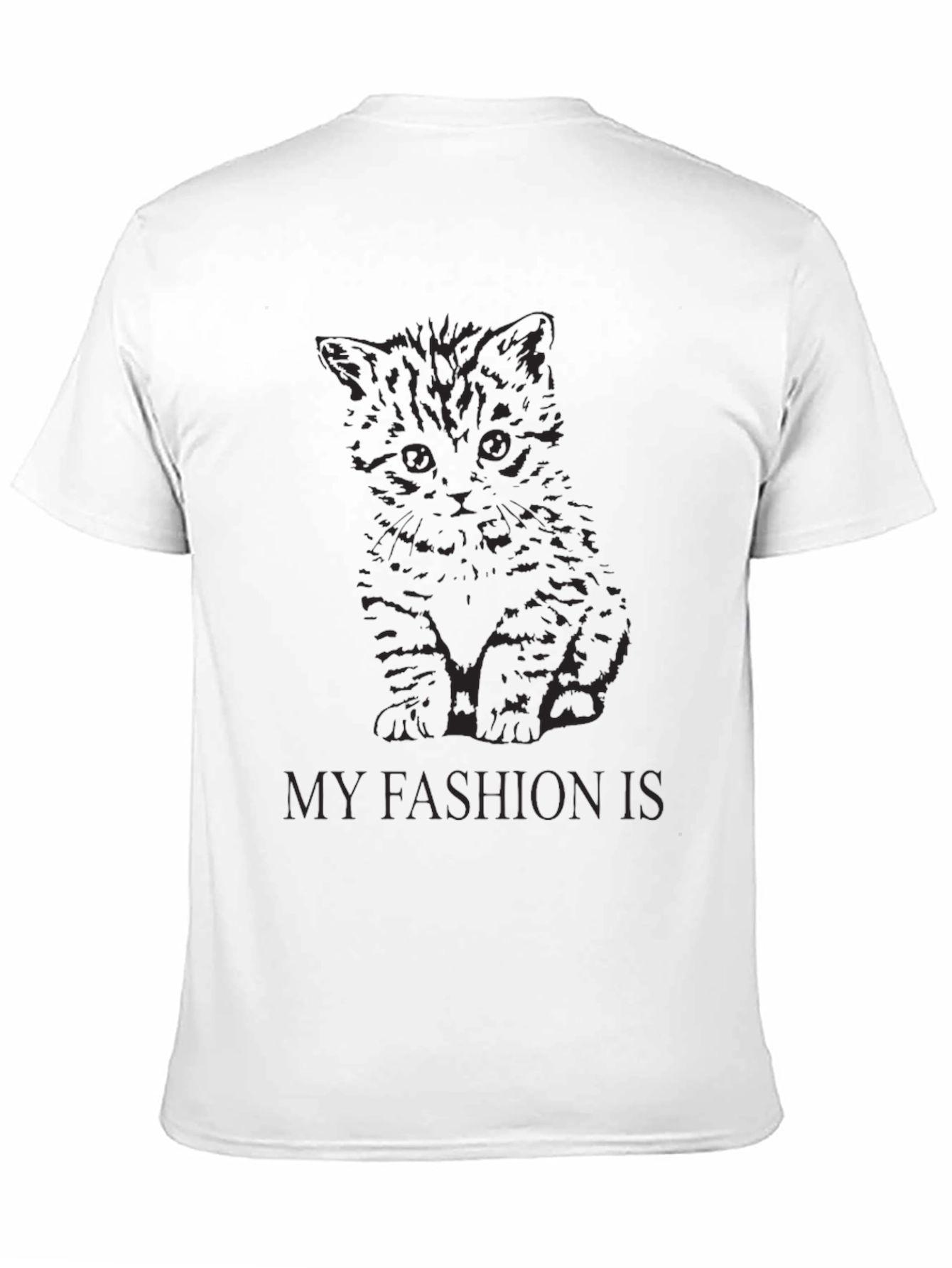 Cat Fashion Tee - Stylish & Unique!