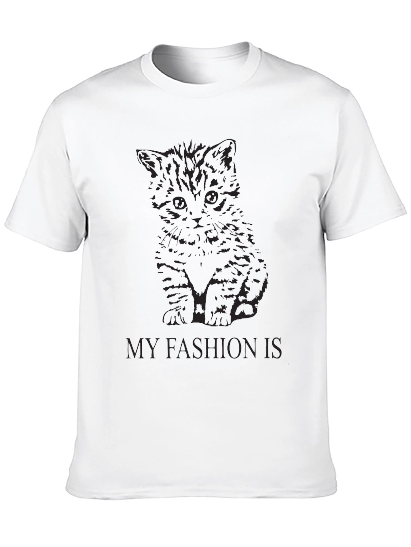 Cat Fashion Tee - Stylish & Unique!