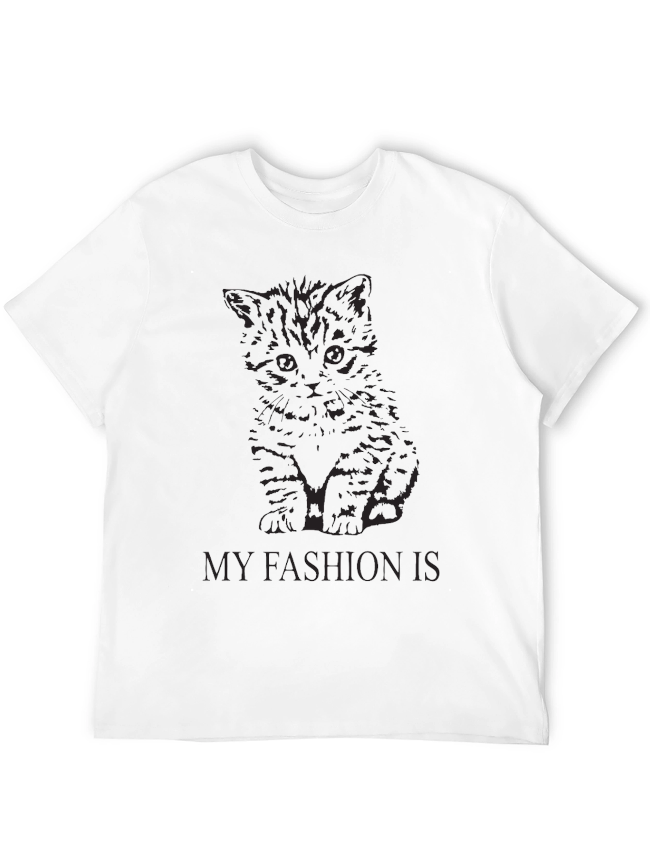 Cat Fashion Tee - Stylish & Unique!