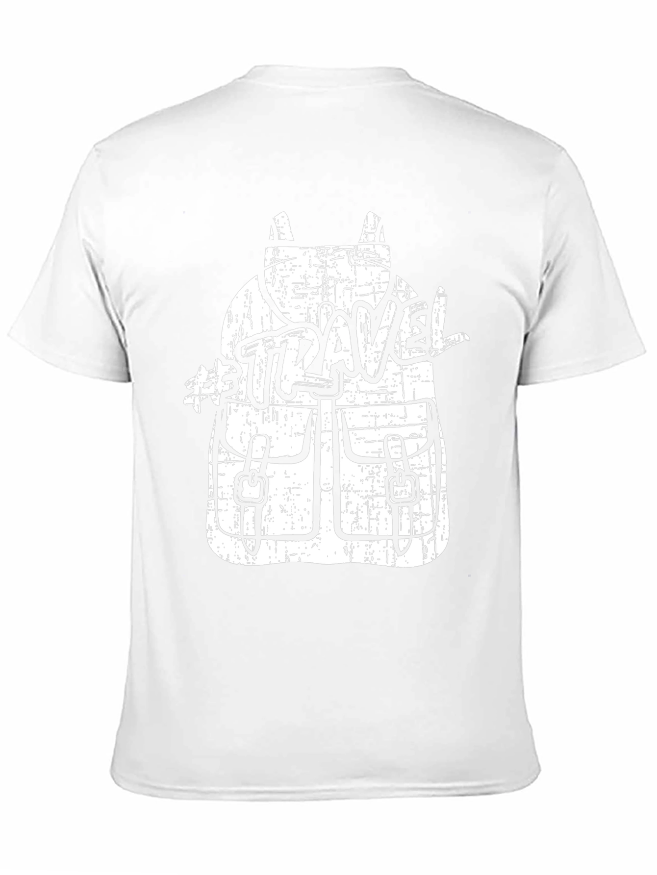 Travel Backpack Graphic Tee - Adventure Ready