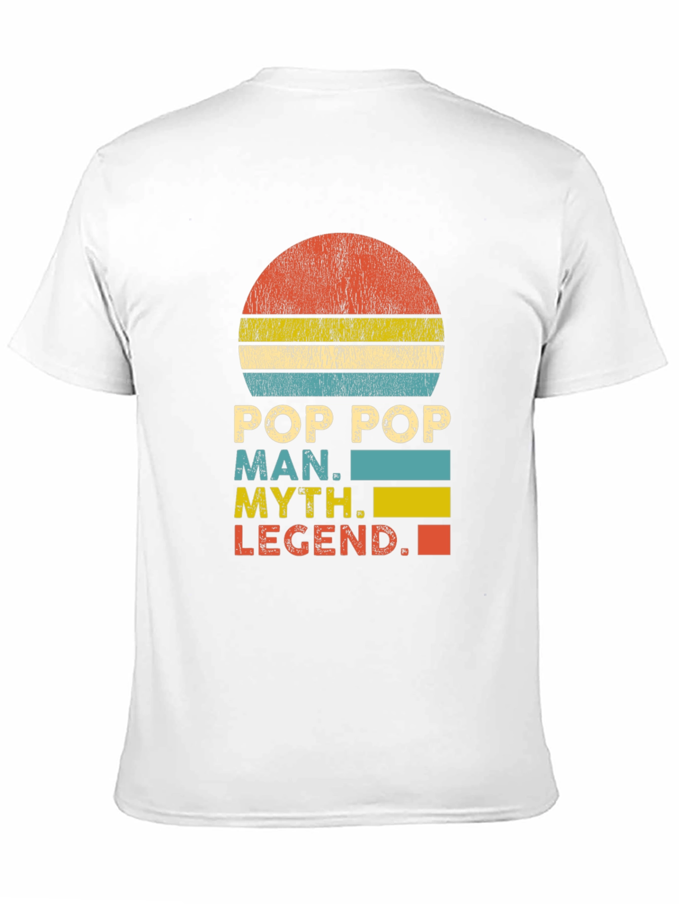 Pop Pop Man Myth Legend Graphic T-Shirt