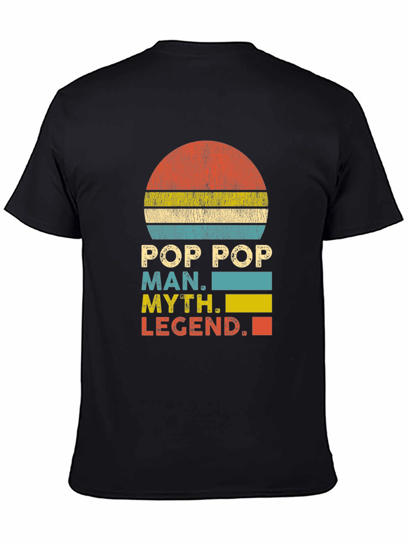Pop Pop Man Myth Legend Graphic T-Shirt